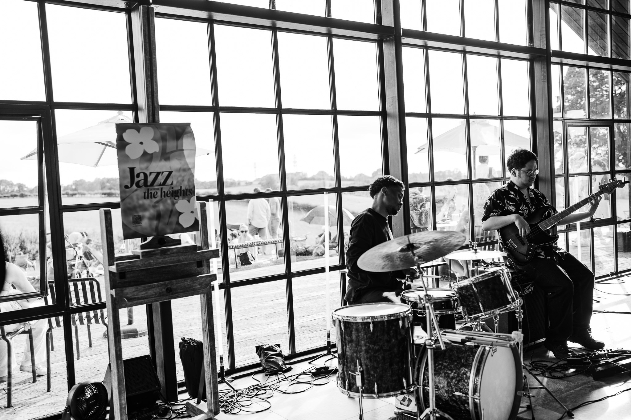 Jazz the heights. Photographer in London Marina Fesenko