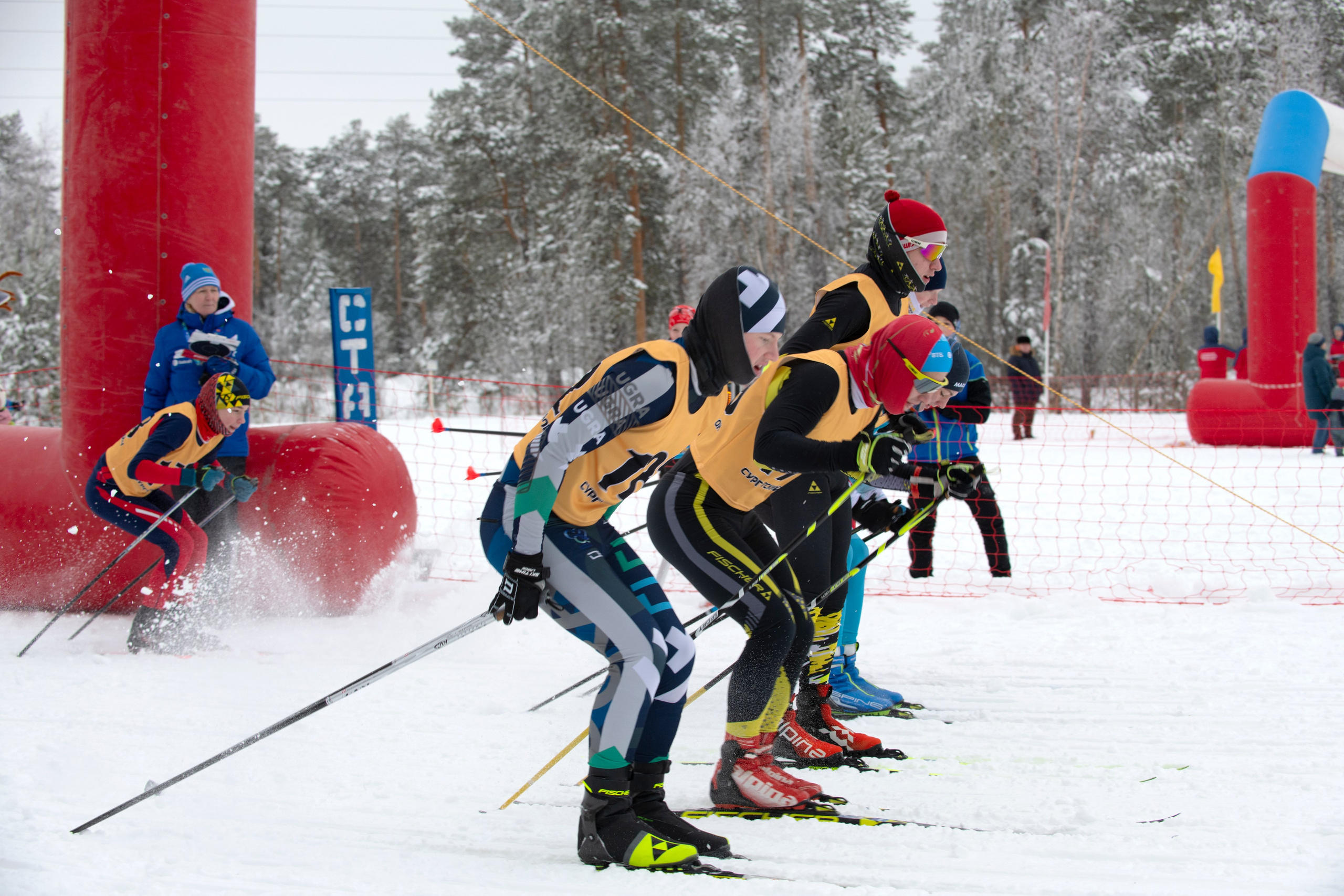Лыжня России 2025. Репортажный и портретный фотограф Alex Dum