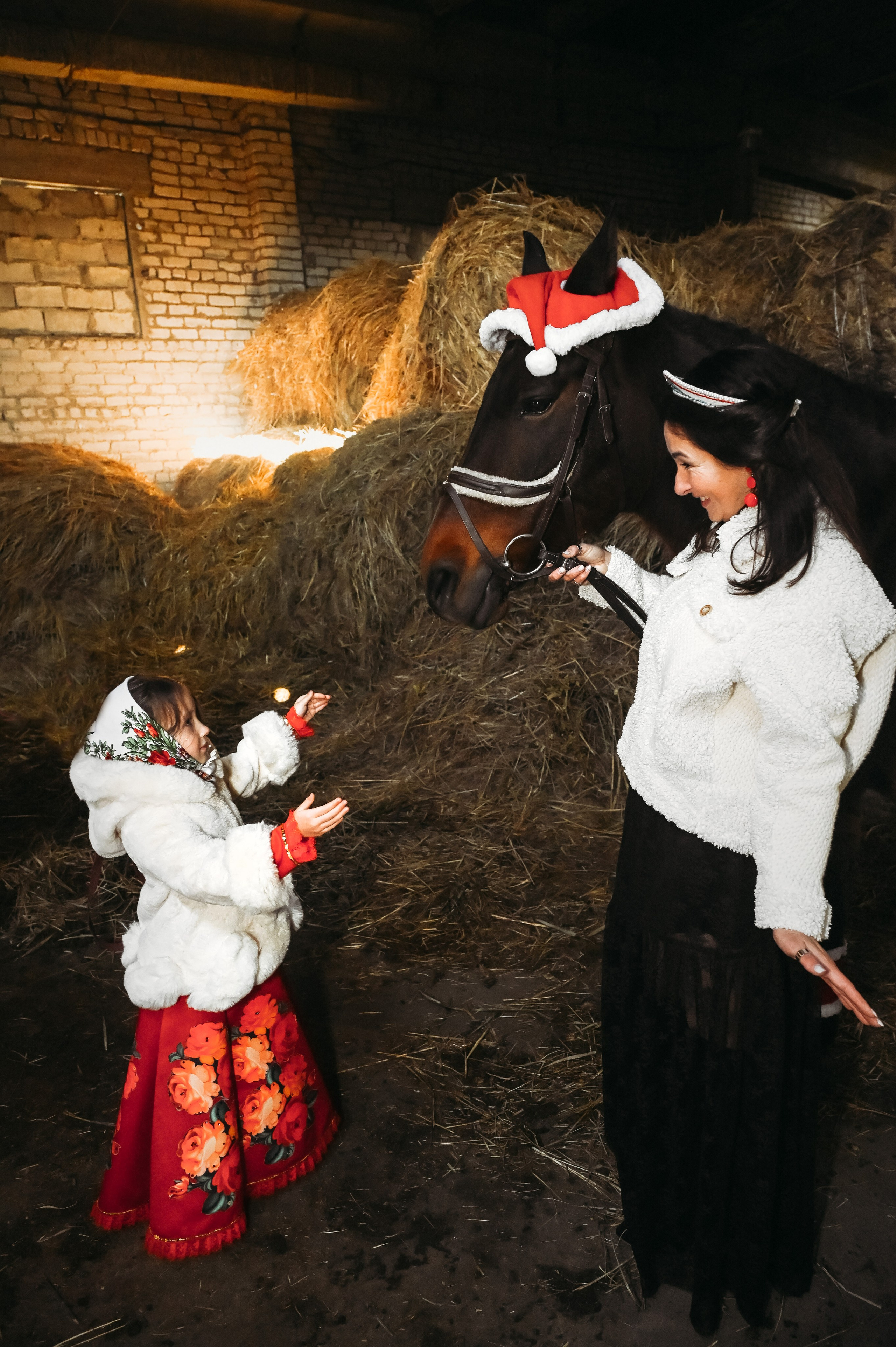 Новогодняя с лошадкой. Детский и семейный фотограф выпускной альбом Приморско-Ахтарск