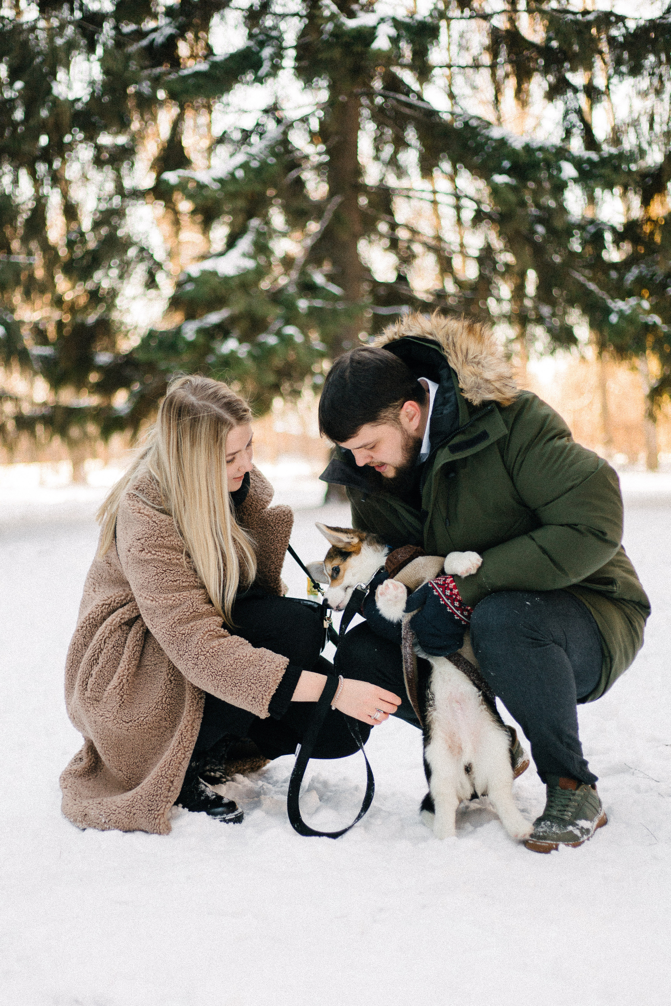 Валя, Игорь и Трюфель. Свадебный фотограф Москва Воронеж Ленкова Ксения