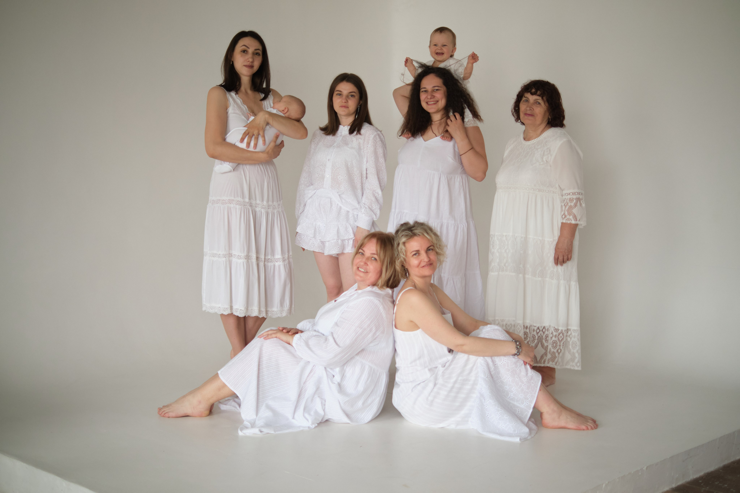 Большая семья Сергея Андреевича. Фотограф в Барнауле и на Алтае Маша Савова