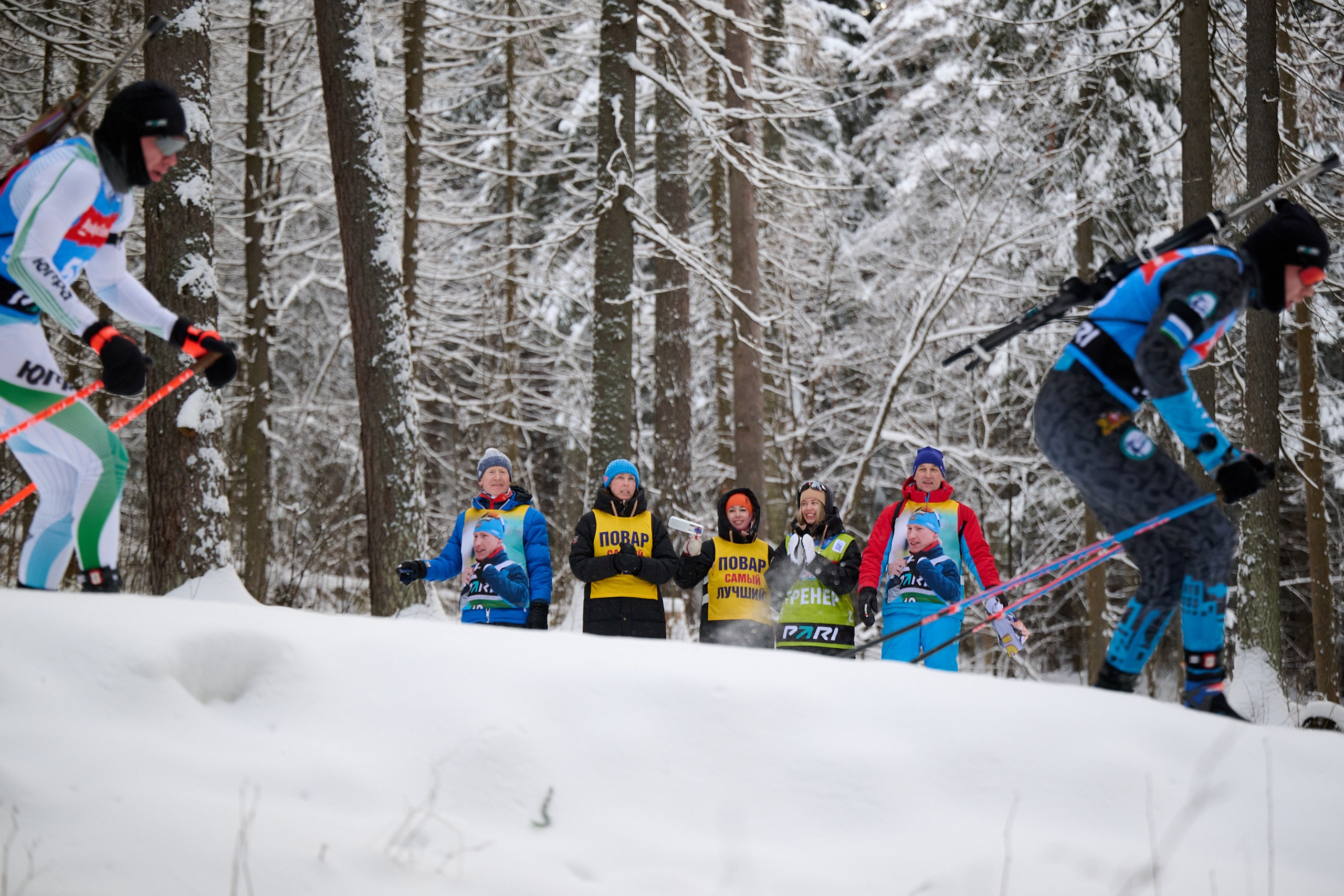 Биатлон. Чемпионат России — 2024/2025, 3-й этап, Ижевск. Спринт. Мужчины. Спортивный репортажный фотограф в Ижевске Сергей Мерзляков