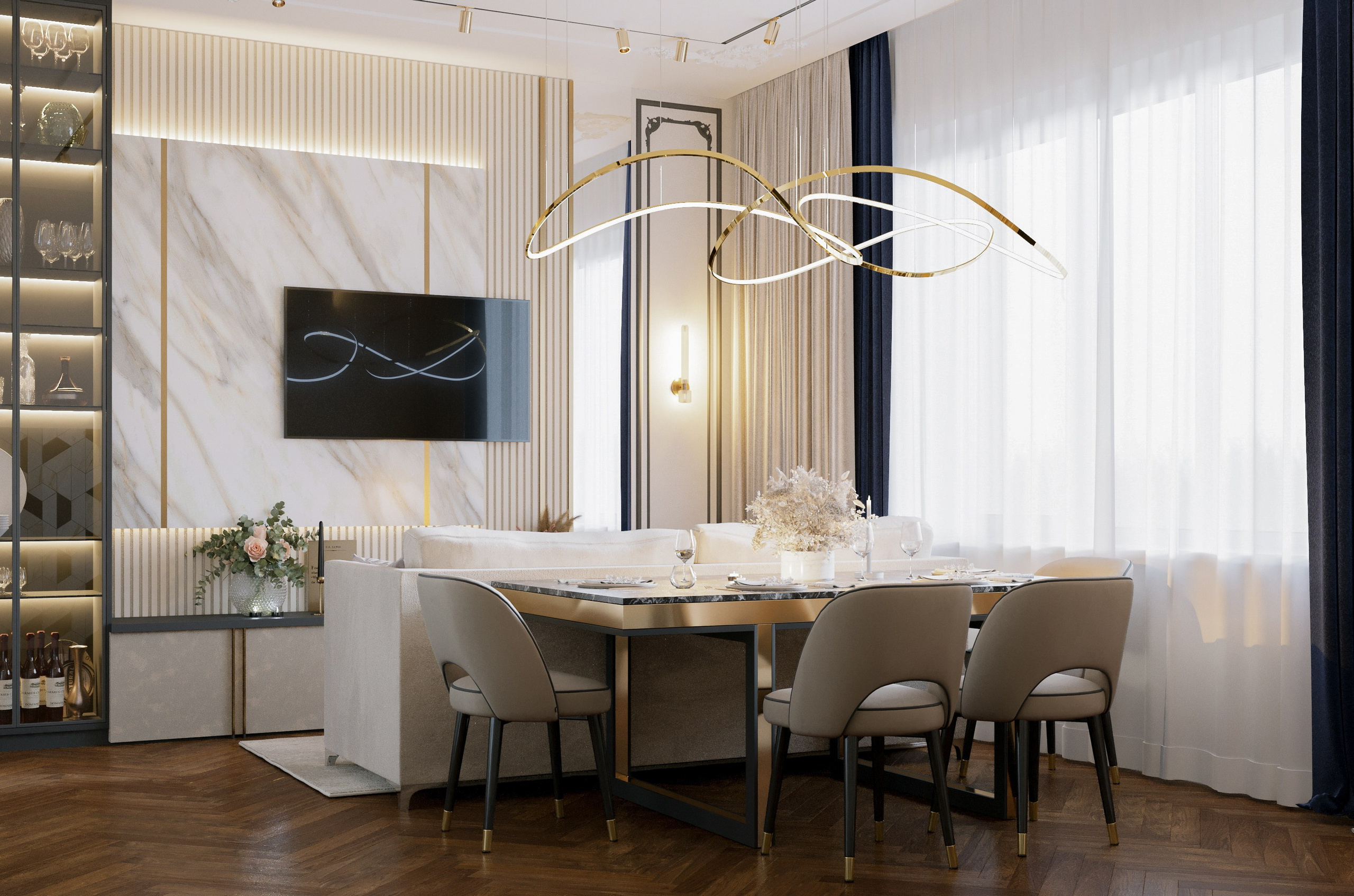 ПЕРТРОВСКИЙ ПАРК. Дизайн-бюро GOHOUSE в Москве