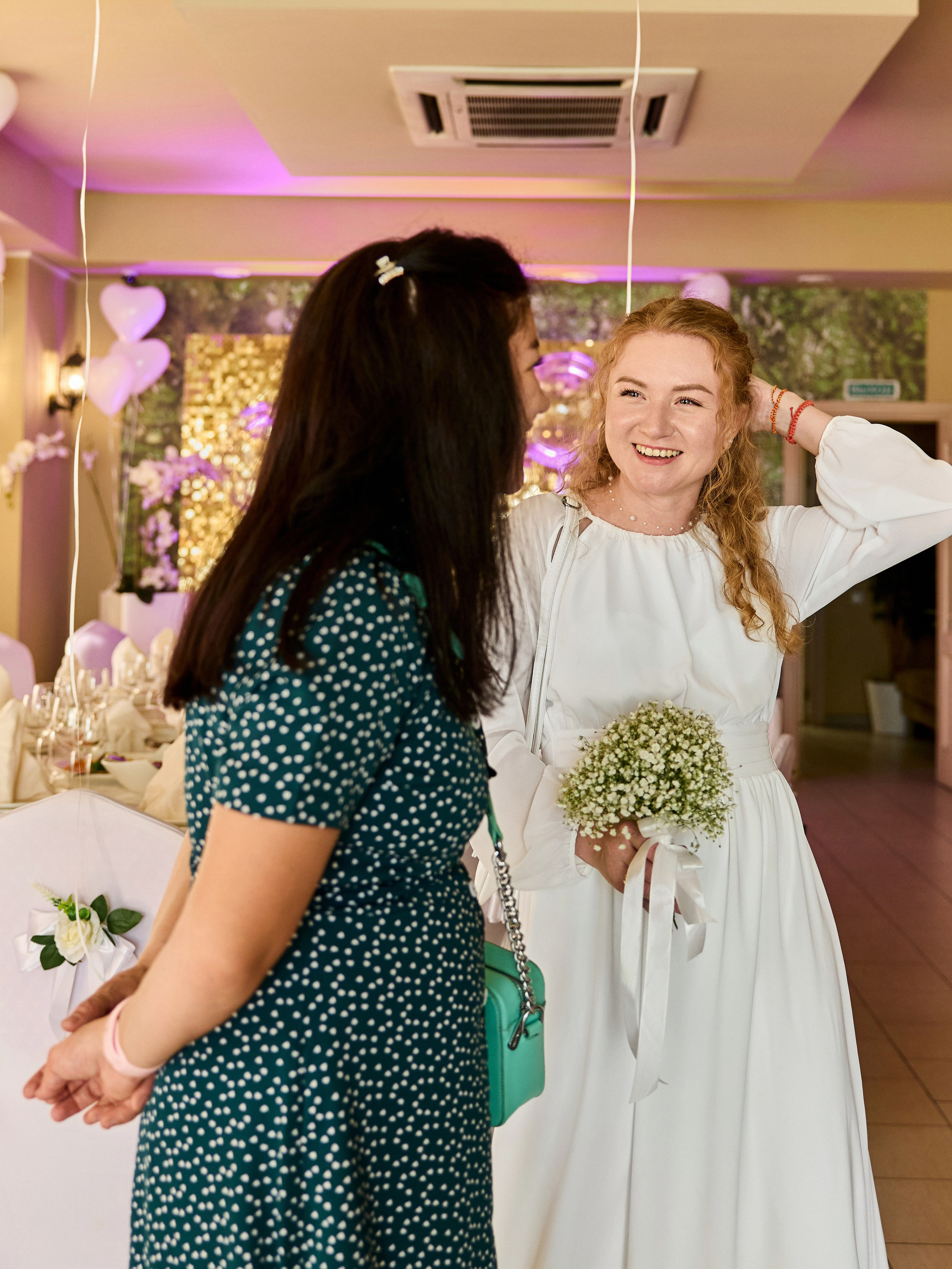 Свадебная прогулка в парке Горького в Москве