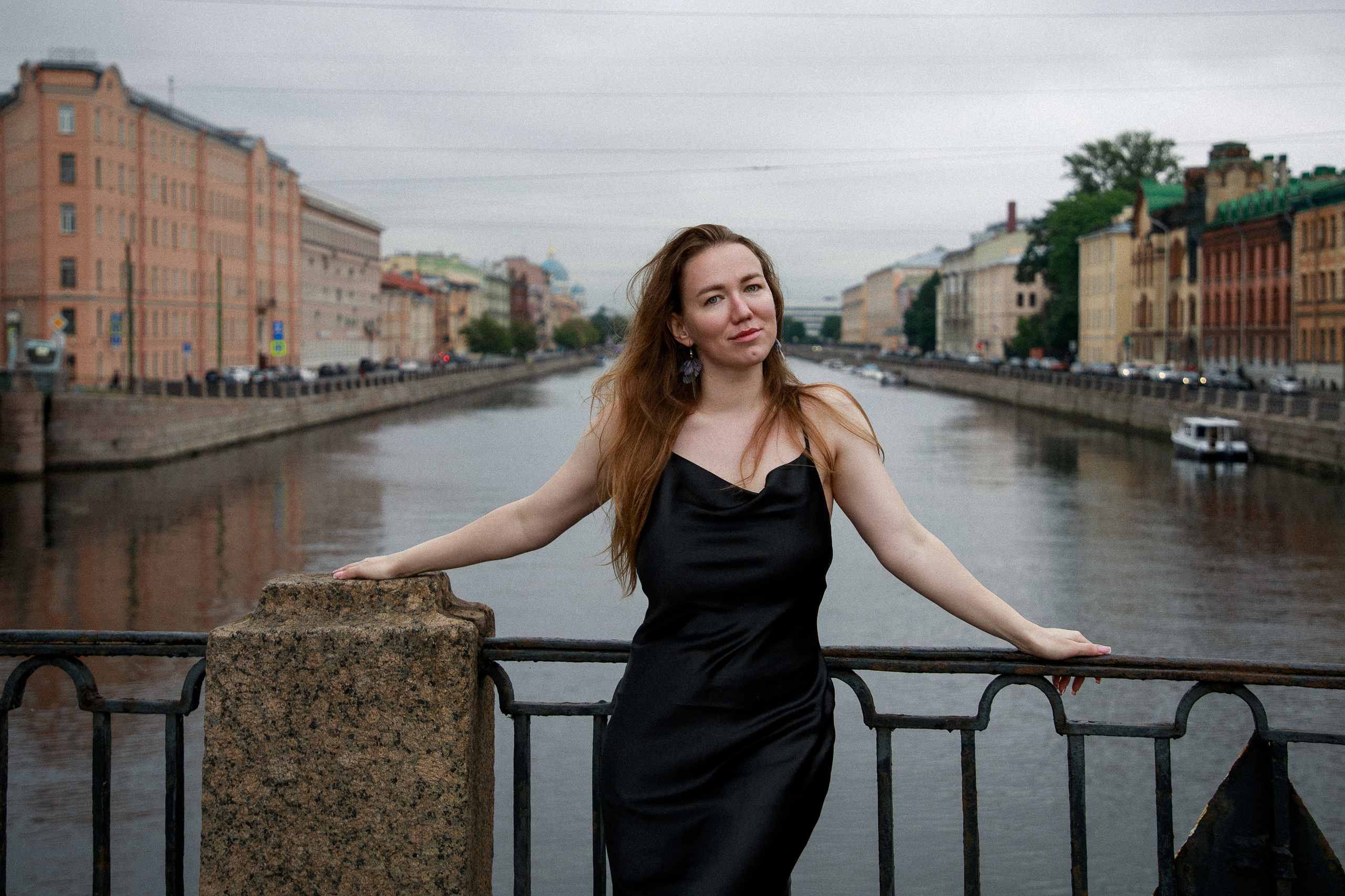 Прогулка у Старо-Калинкиного моста и Исаакия с Лидией. Фотограф в Санкт-Петербурге Таня Михайлова