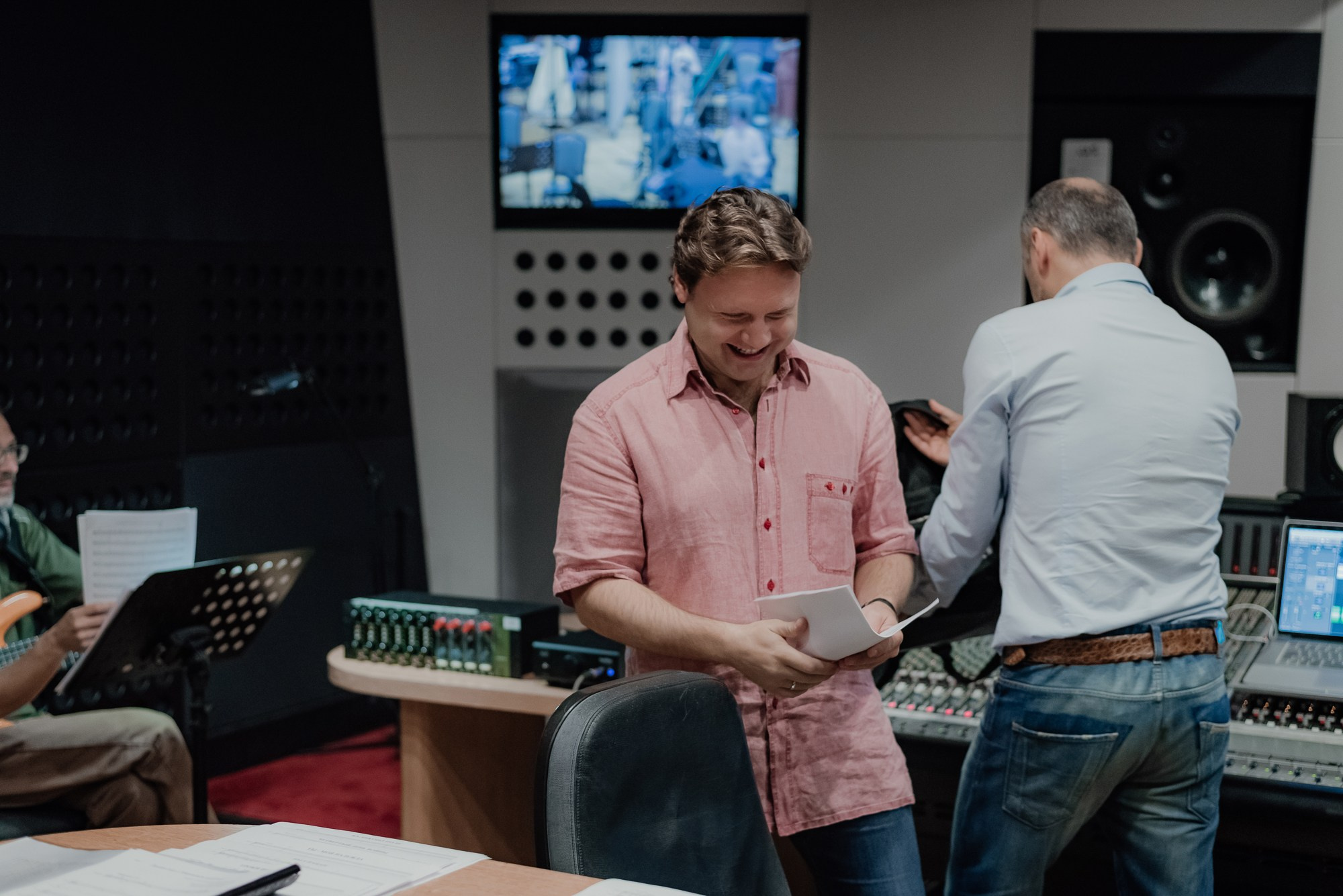 александр коган на репетиции студия