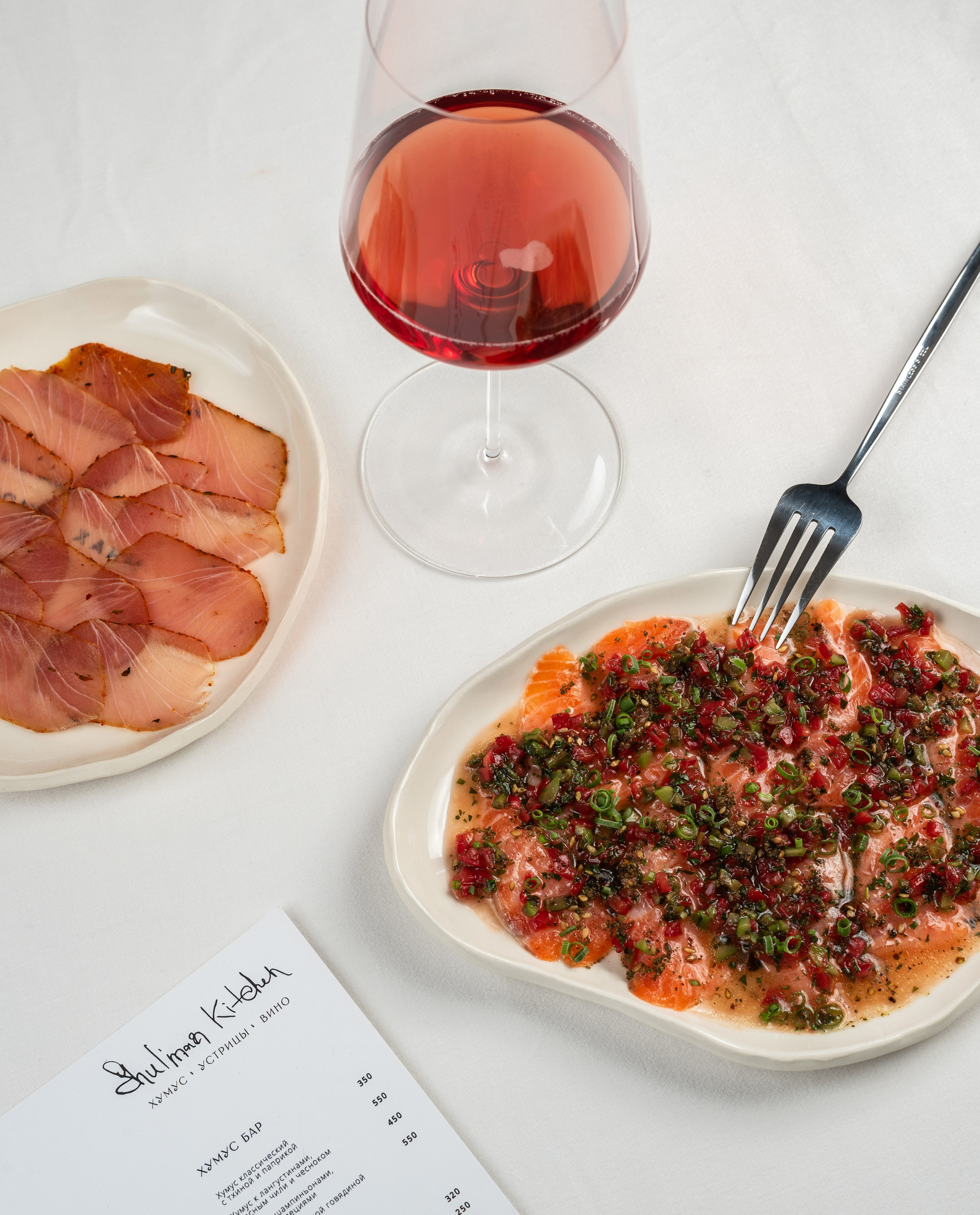 Съемка меню. Фуд и предметный фотограф Москва