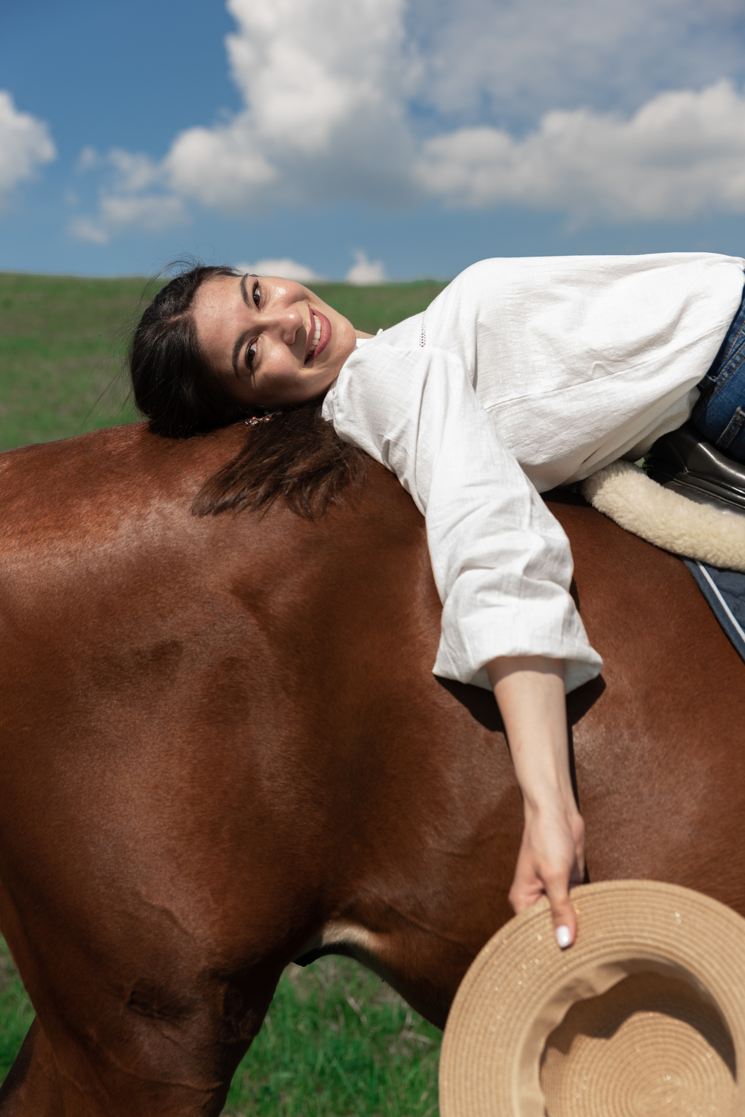 Кристина и конь Неон. Фотограф в Санкт-Петербурге Виктор Кудряшов