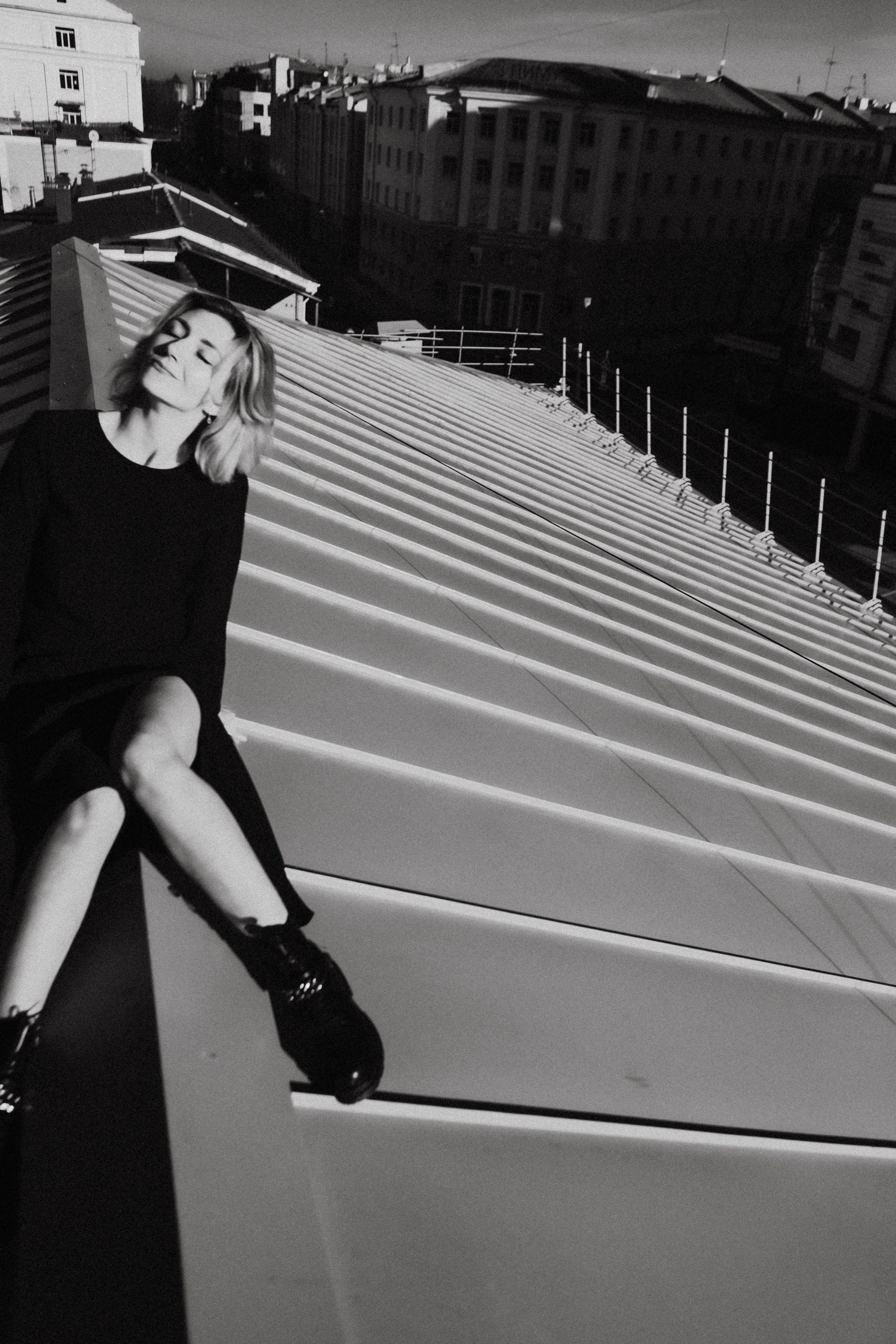 Кристи на крыше. Фотограф в Нижнем Новгороде