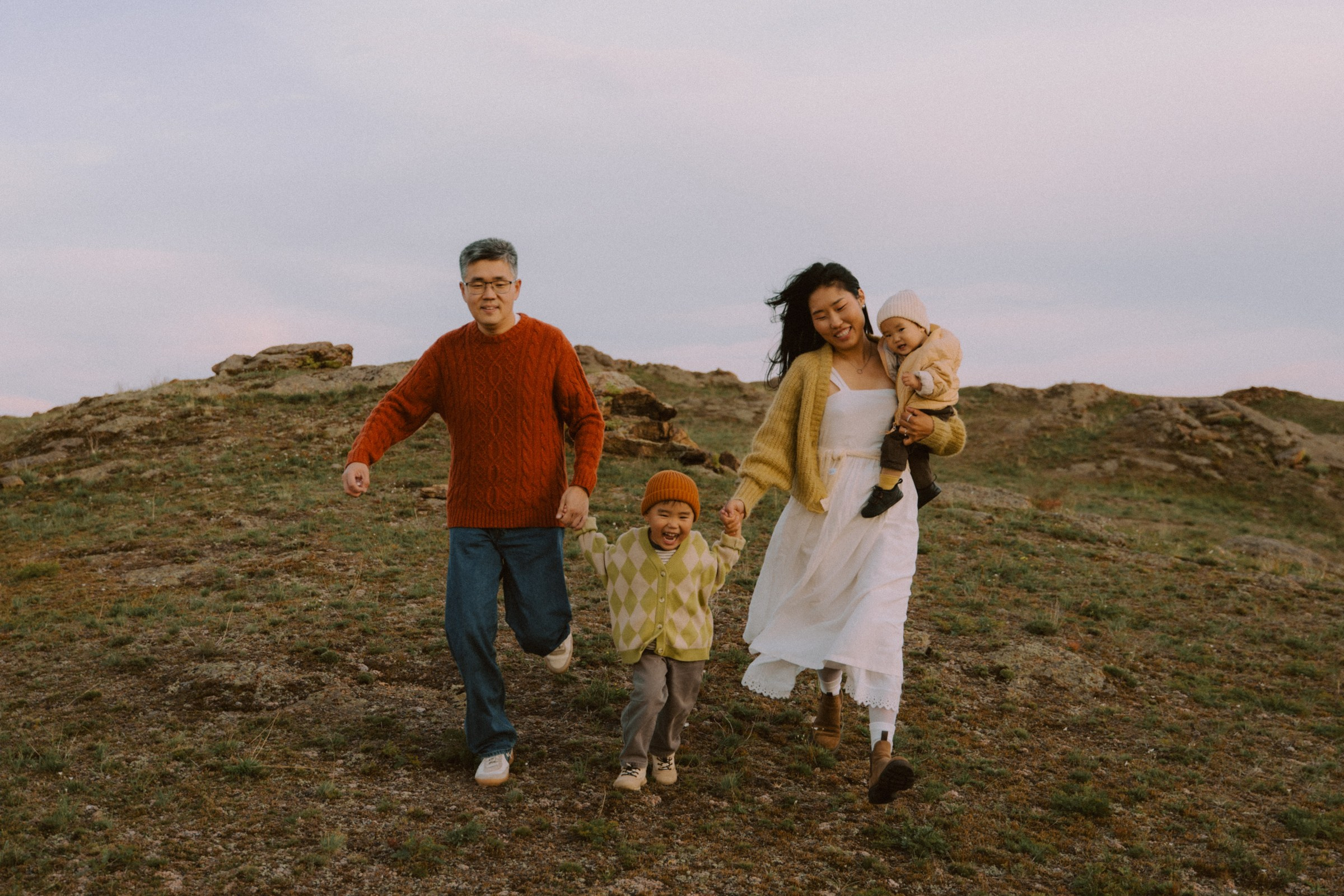 Семья Вадима и Долгормы. Фотограф Улан-Удэ