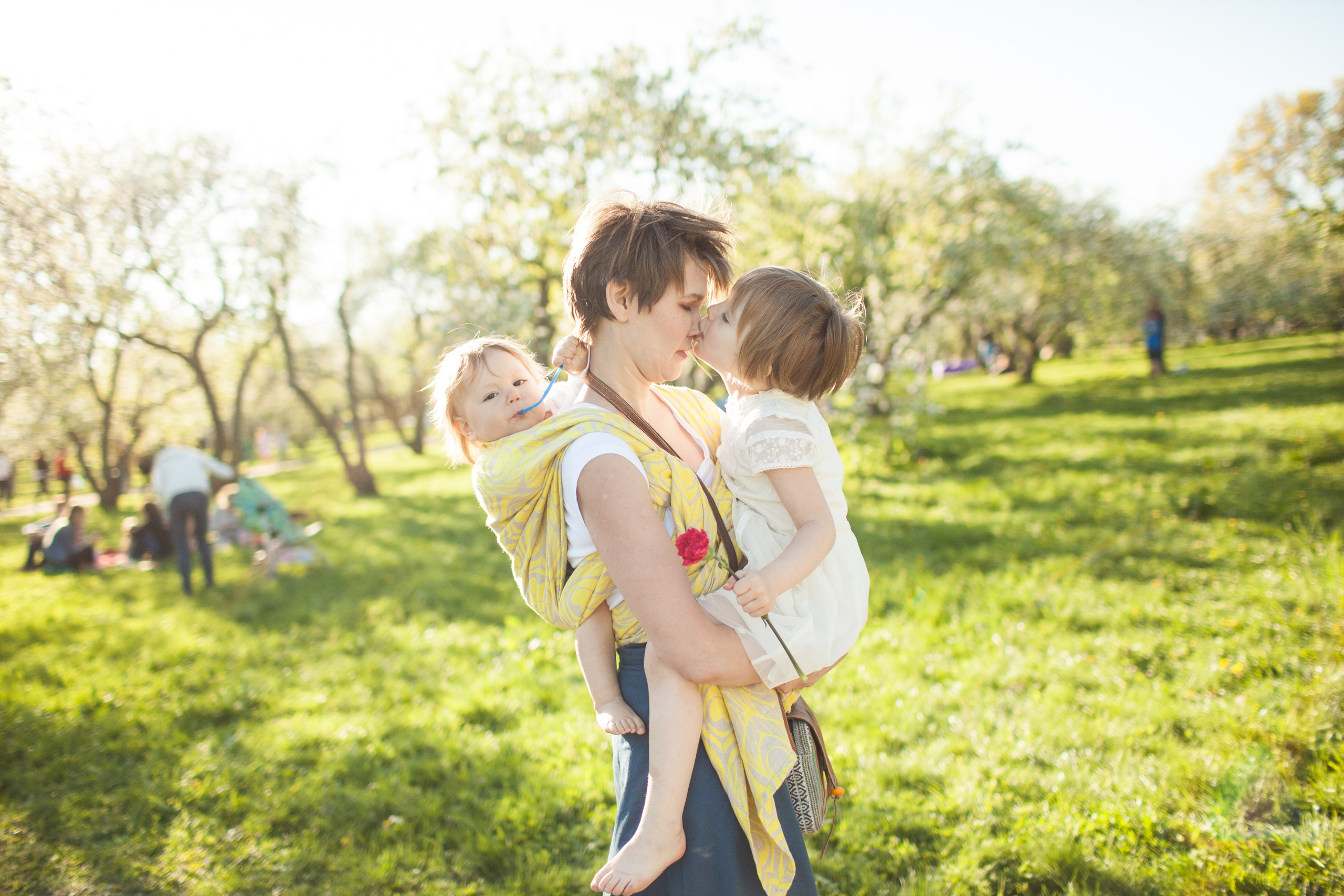 Ольга с Аней и Евой. Фотограф в Москве Валентина Иванова