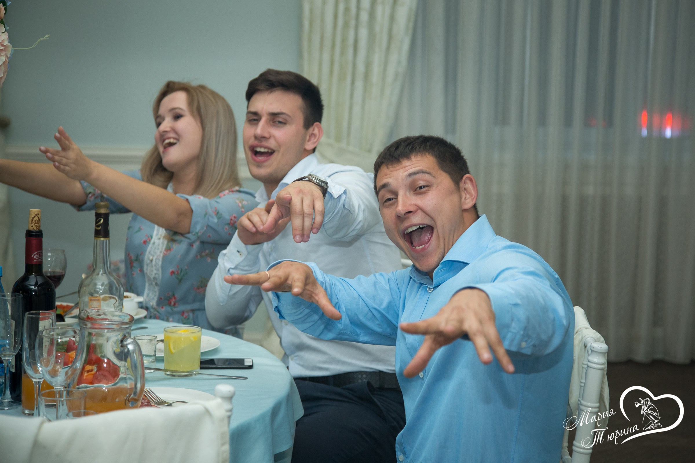 Банкет. Свадебная фотосъёмка в Москве, Туле