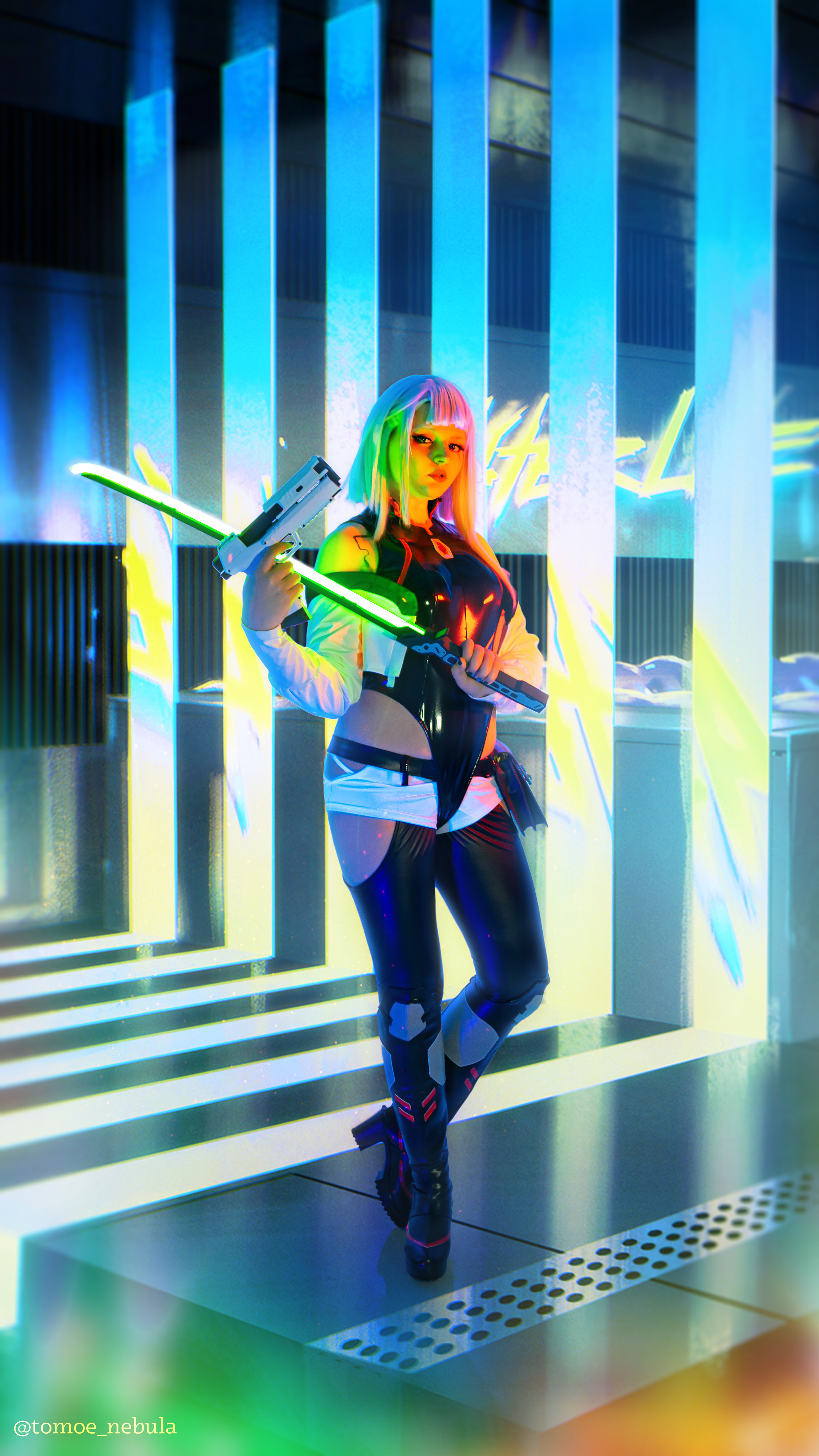 Cyberpunk: Edgerunners. Фотограф в Барнауле Тамара Волкова или Tomoe Nebula