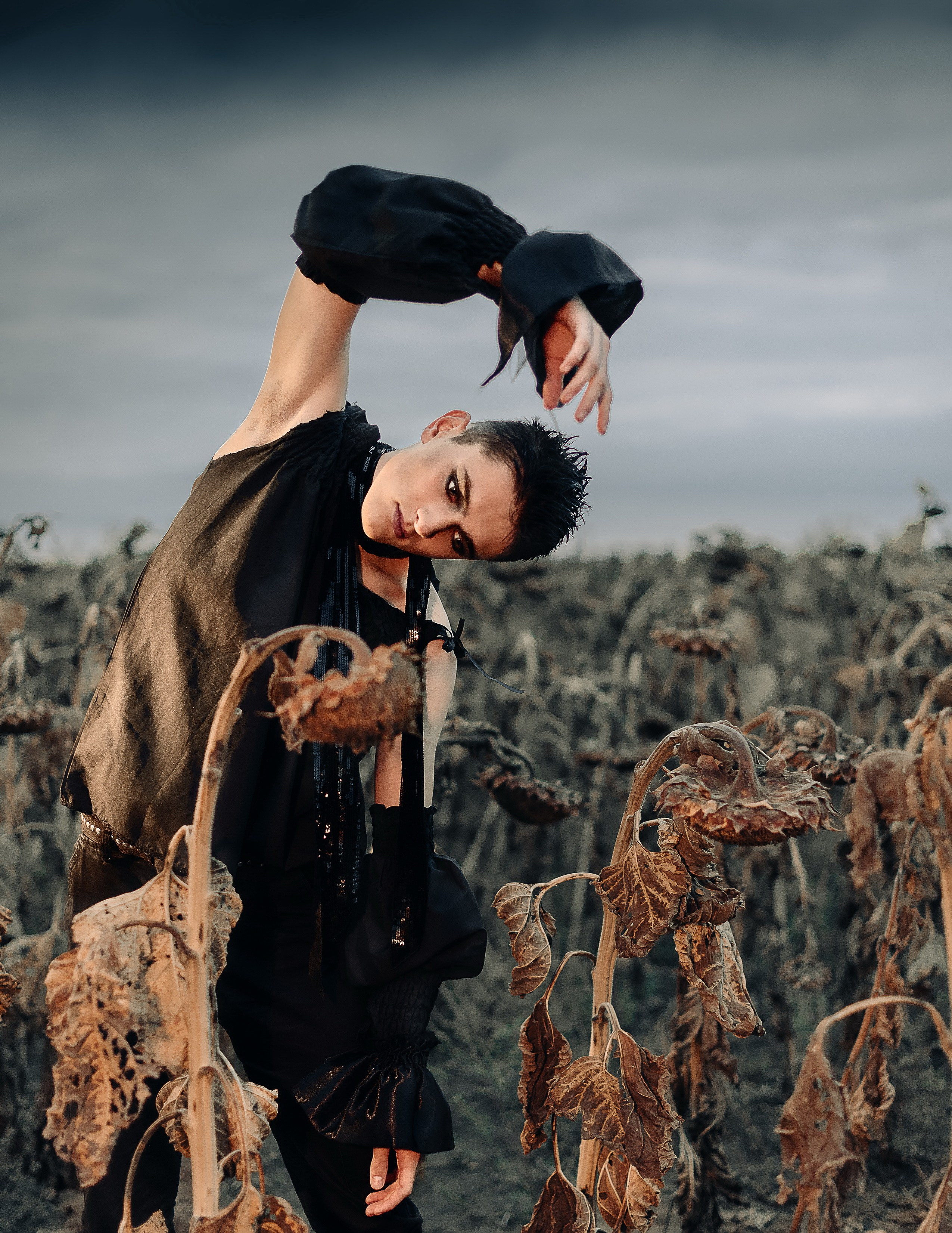 Gothic fashion. Fashion -продюсирование lookbook, compeign, magazine