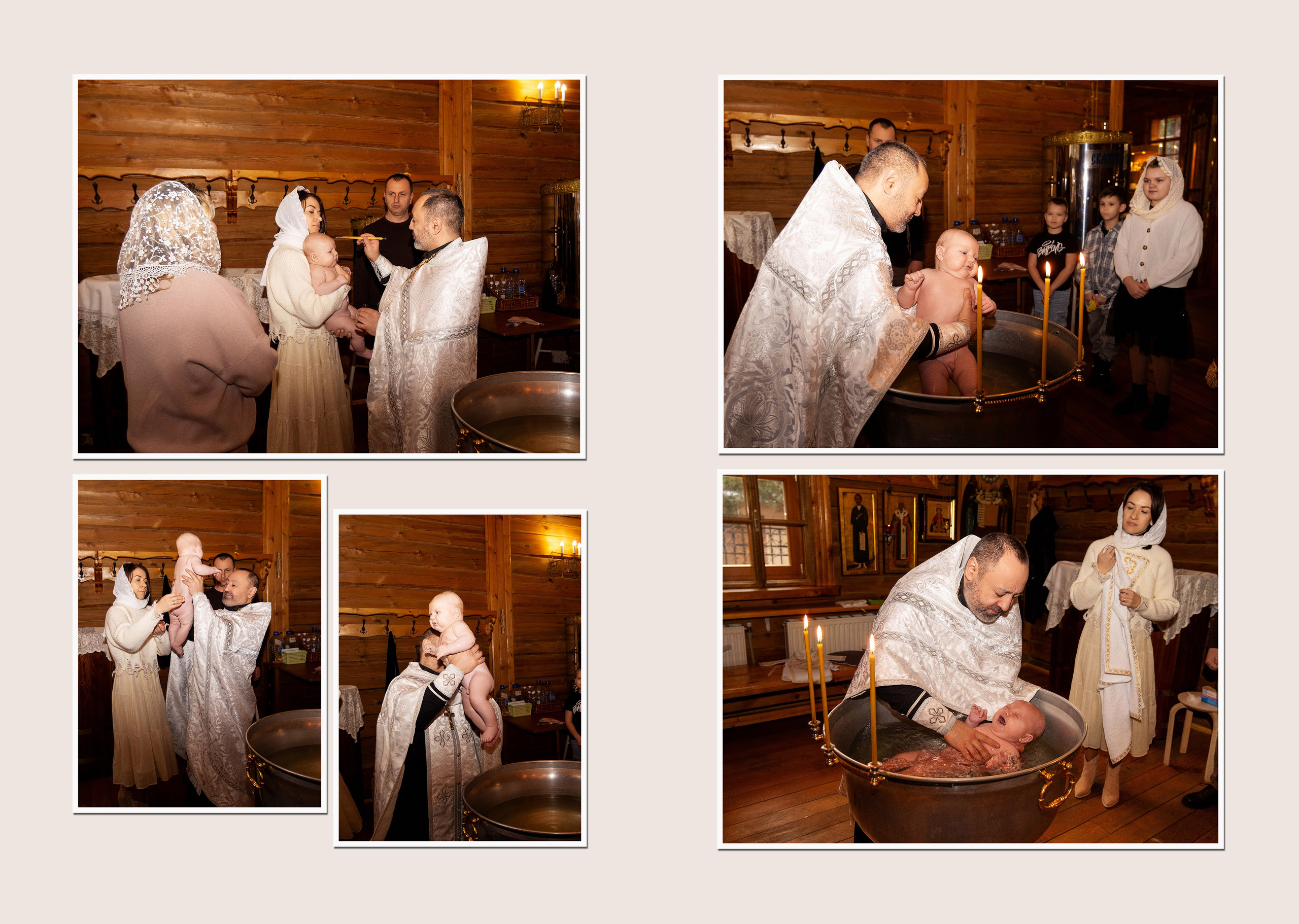 Таинство крещения. Профессиональный фотограф в Москве и Одинцово Родика Архип