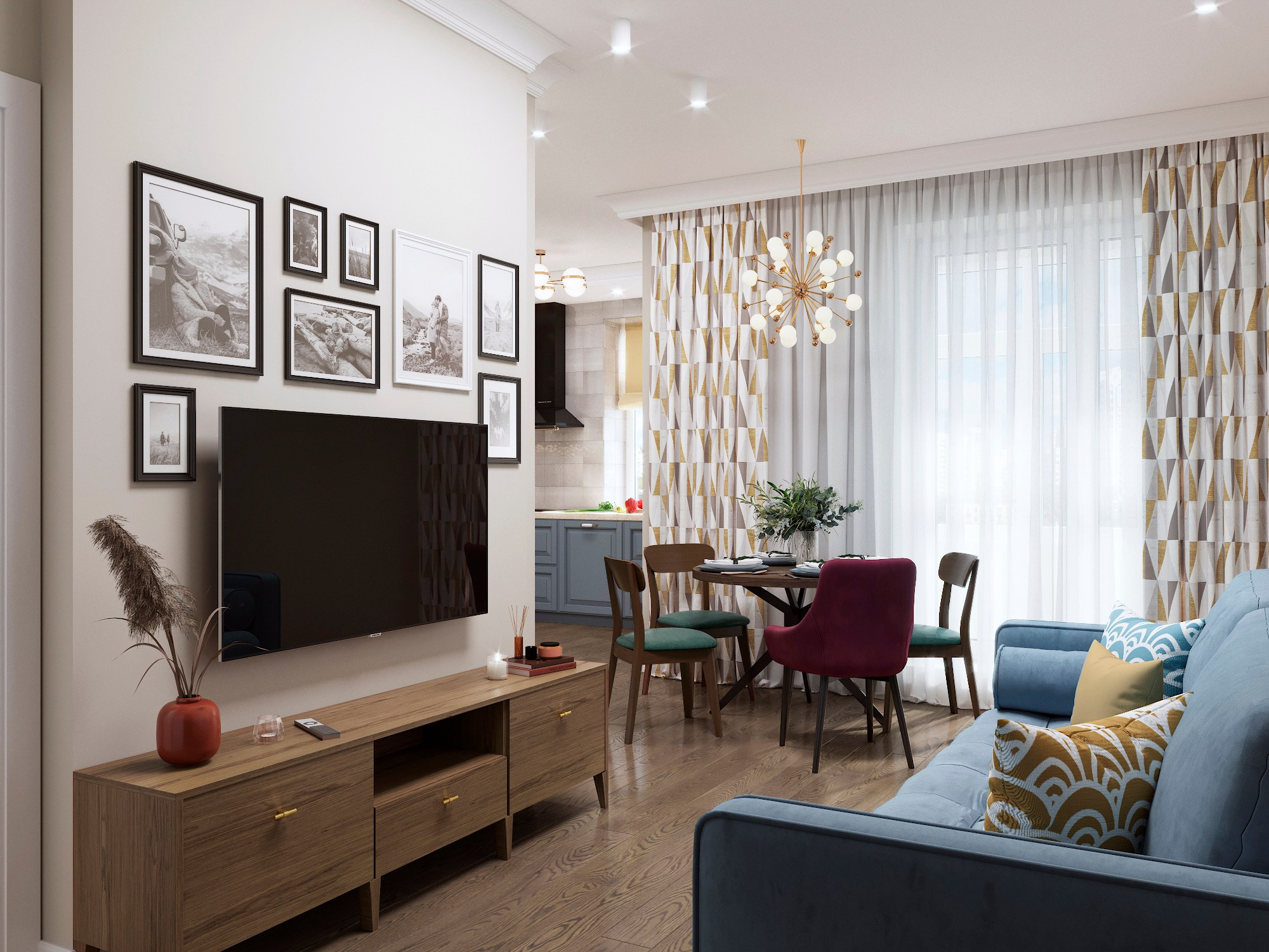 Квартира 70 метров в Жк Митино О2. Главная