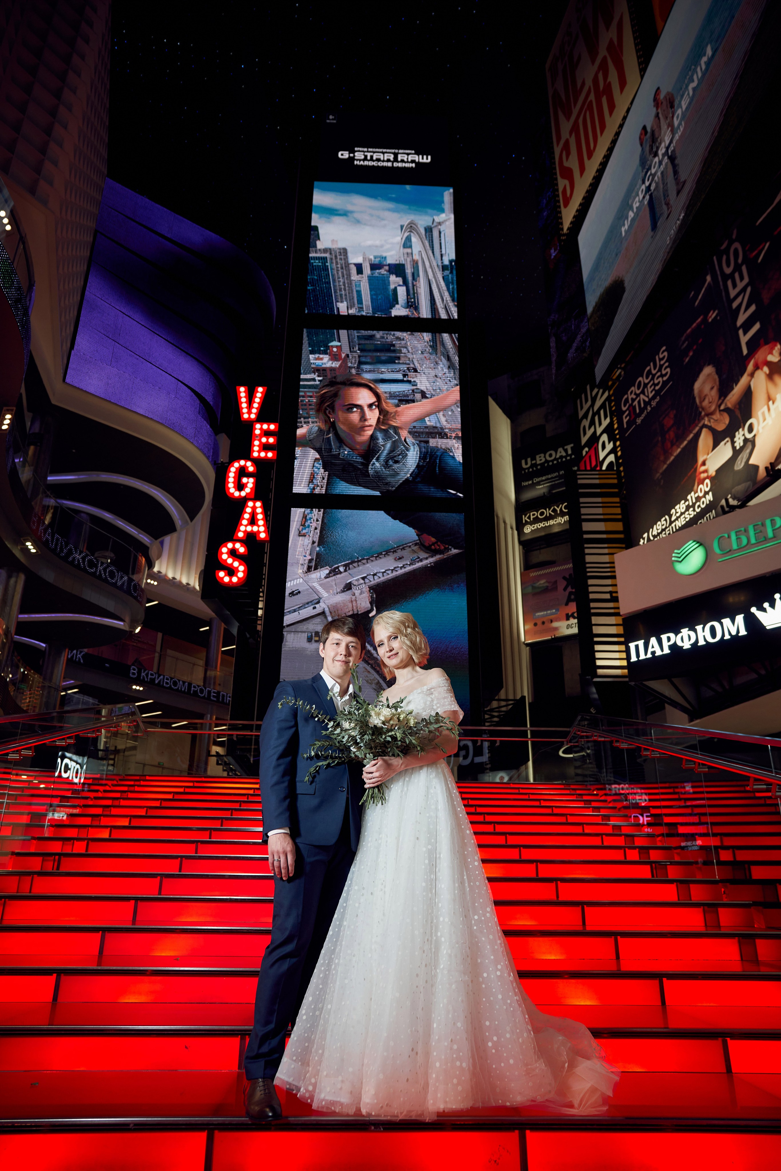 Свадьба Ильи и Влады, ЗАГС в Крокус, прогулка в Архангельское