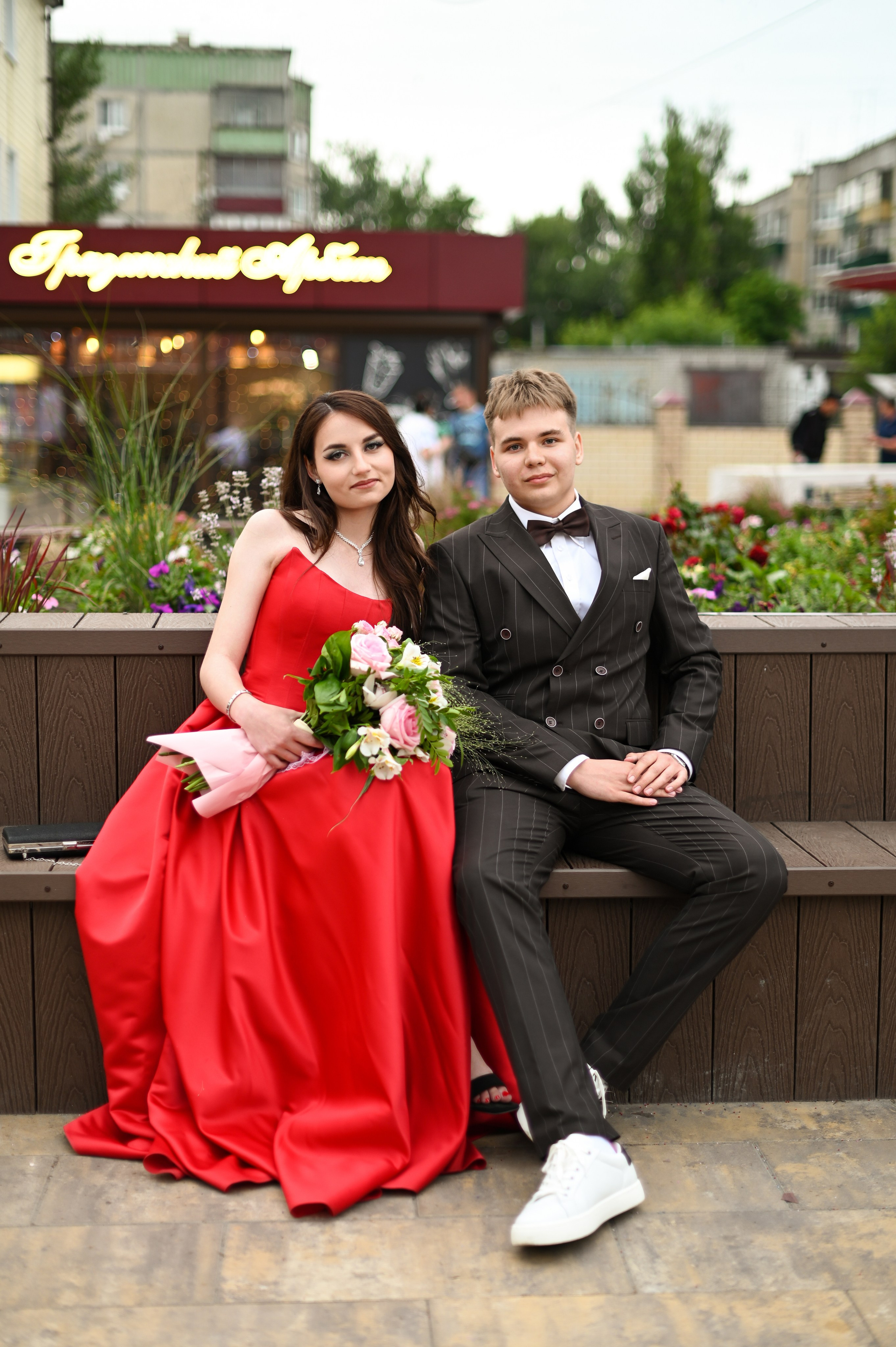 Выпускной 11 класс. Семейный и детский фотограф в городе Грязи Олеся Огурцова