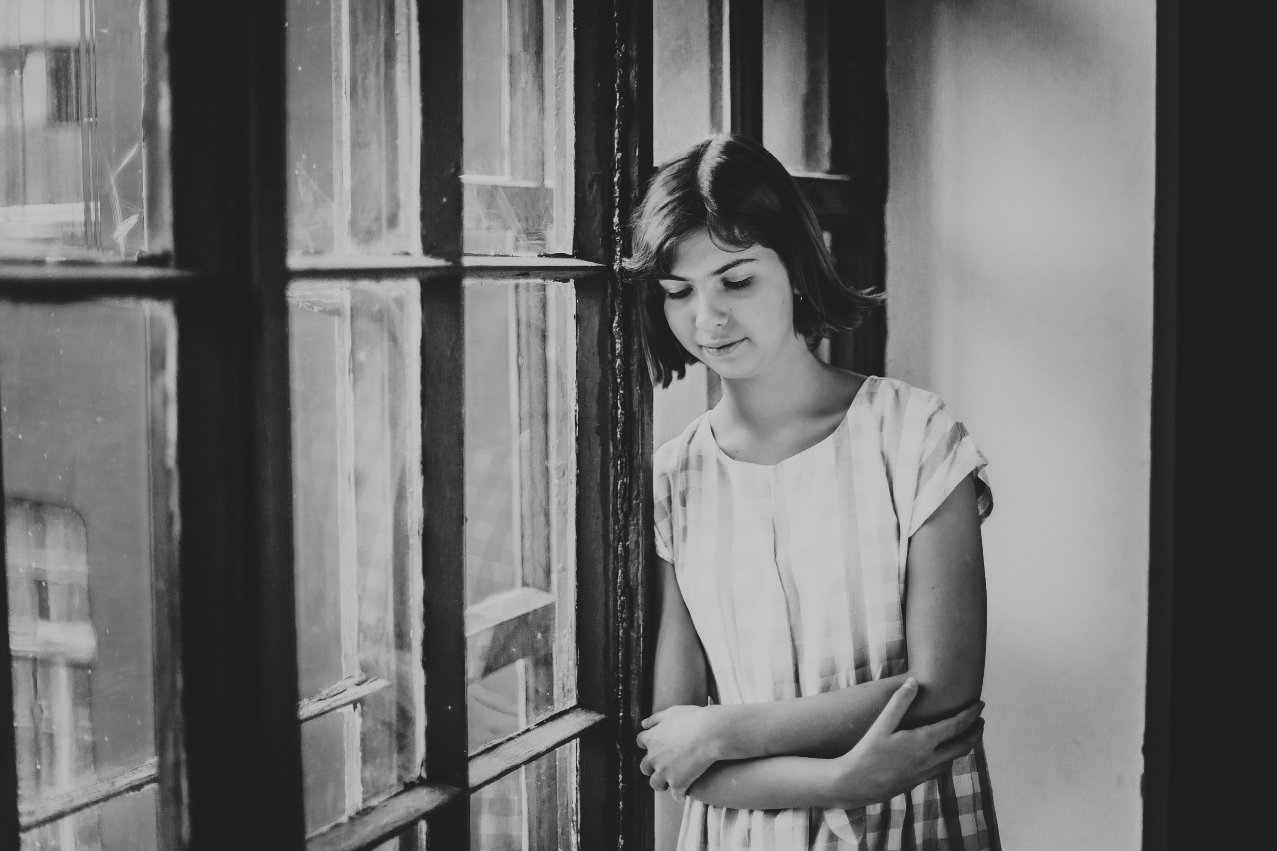 Студийная фотосессия для взрослой школьницы. Детский, свадебный и семейный фотограф Юлия Курбатова, Санкт-Петербург