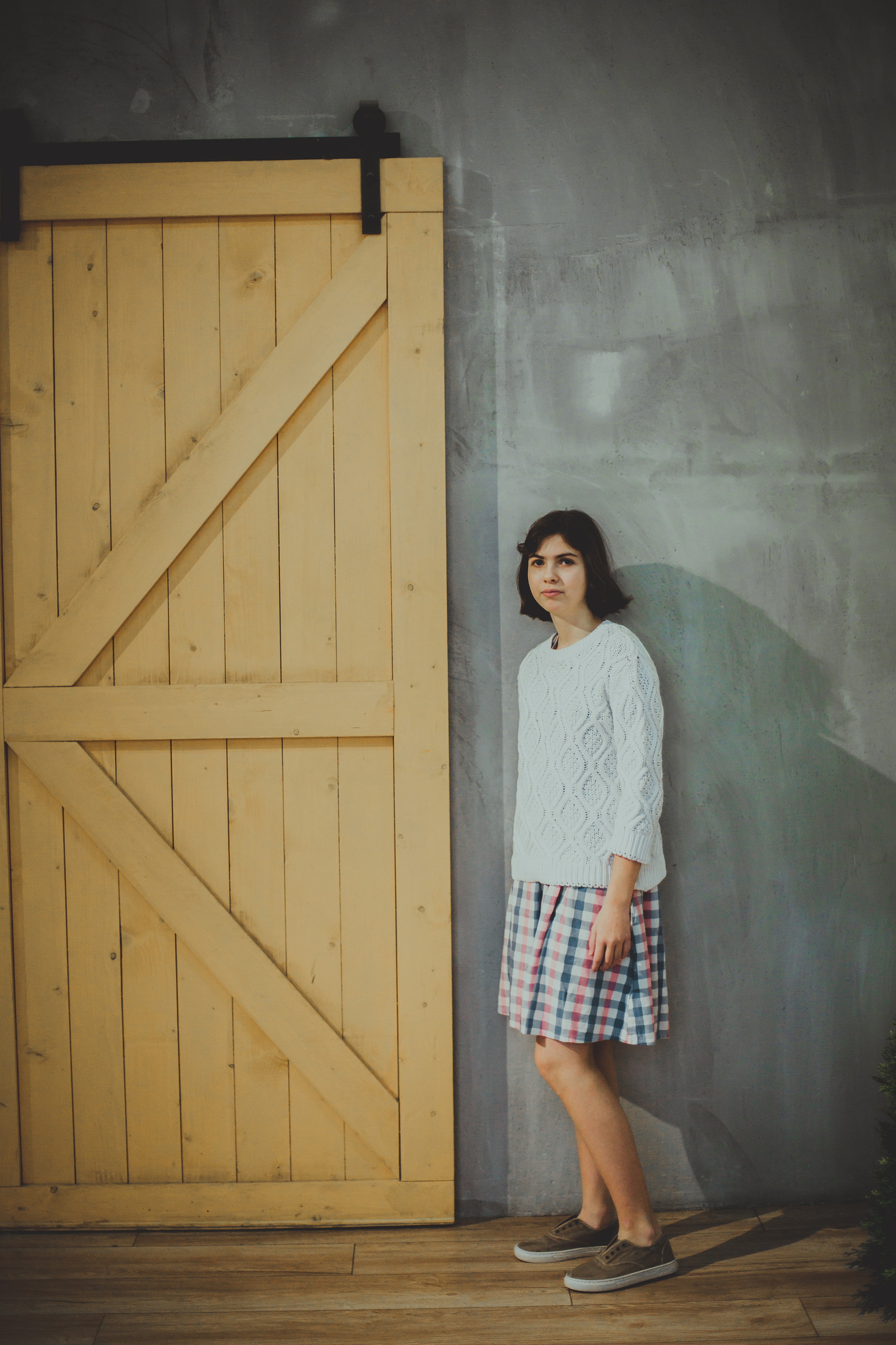 Студийная фотосессия для взрослой школьницы. Детский, свадебный и семейный фотограф Юлия Курбатова, Санкт-Петербург