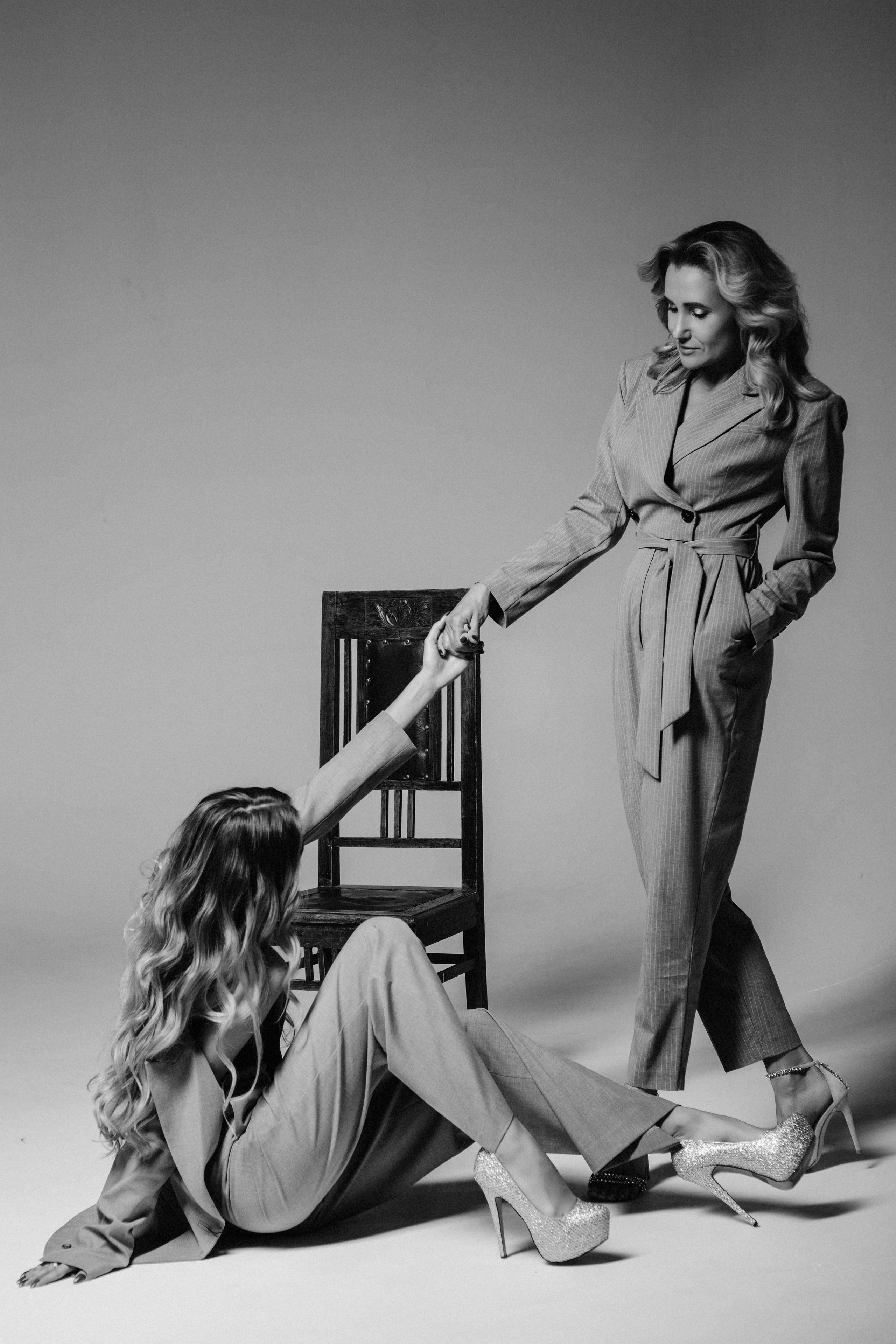 Мама и дочка Елена и Анастасия. Свадебный фотограф, портретный фотограф в Москве и Саратове Оксана Анциферова