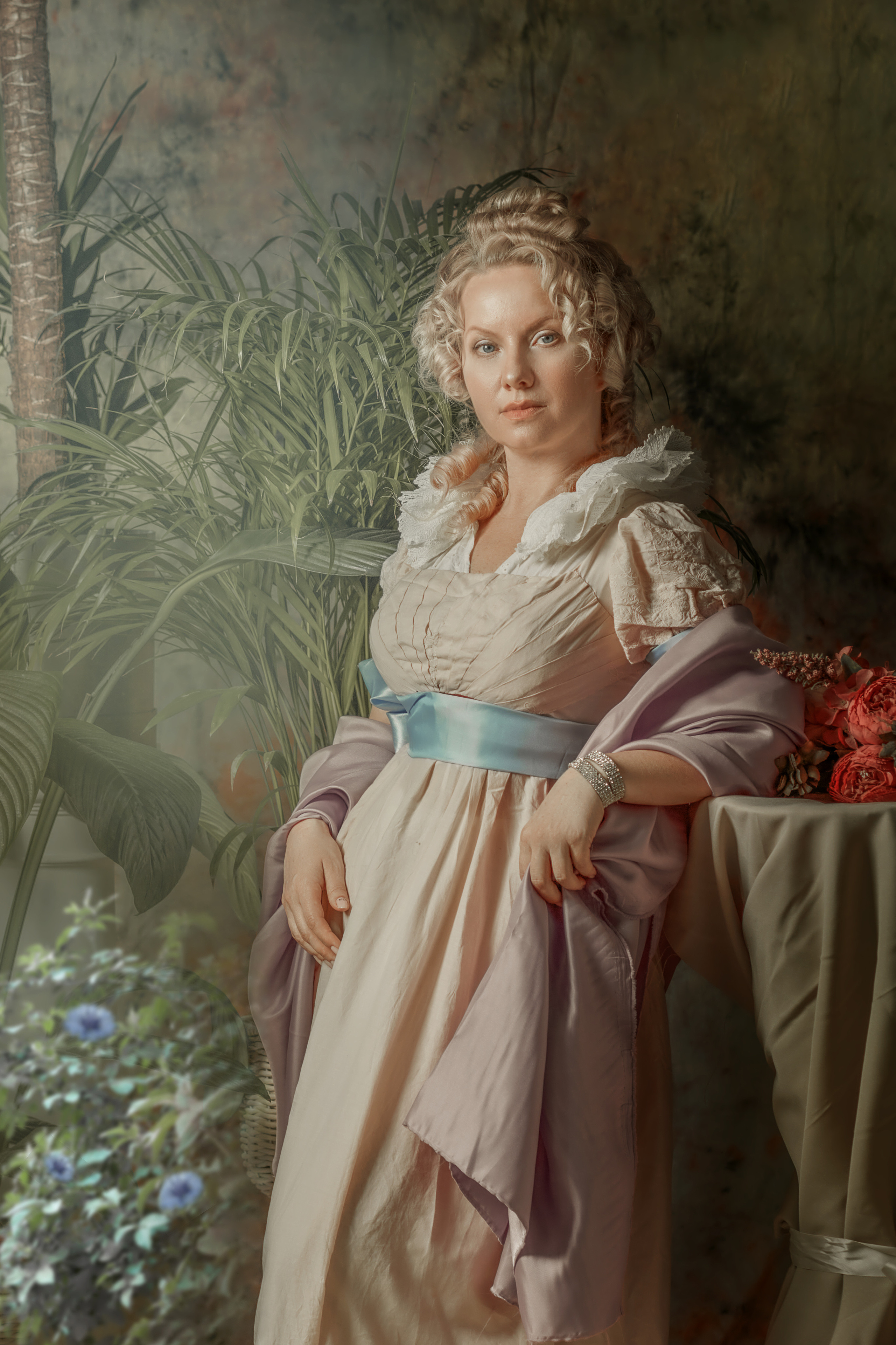 Образ под картину Боровиковского «Лопухина». Свадебный фотограф, портретный фотограф в Москве и Саратове Оксана Анциферова