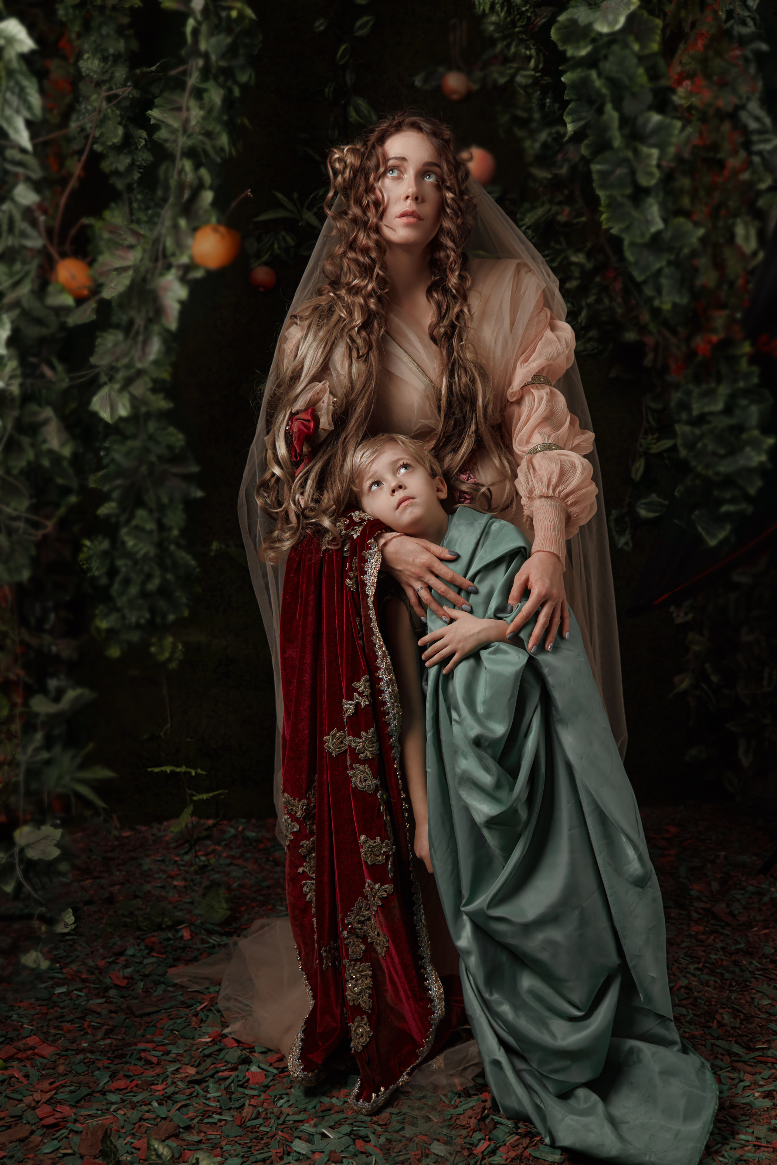 Образ под картину Боттичелли «Весна». Свадебный фотограф, портретный фотограф в Москве и Саратове Оксана Анциферова