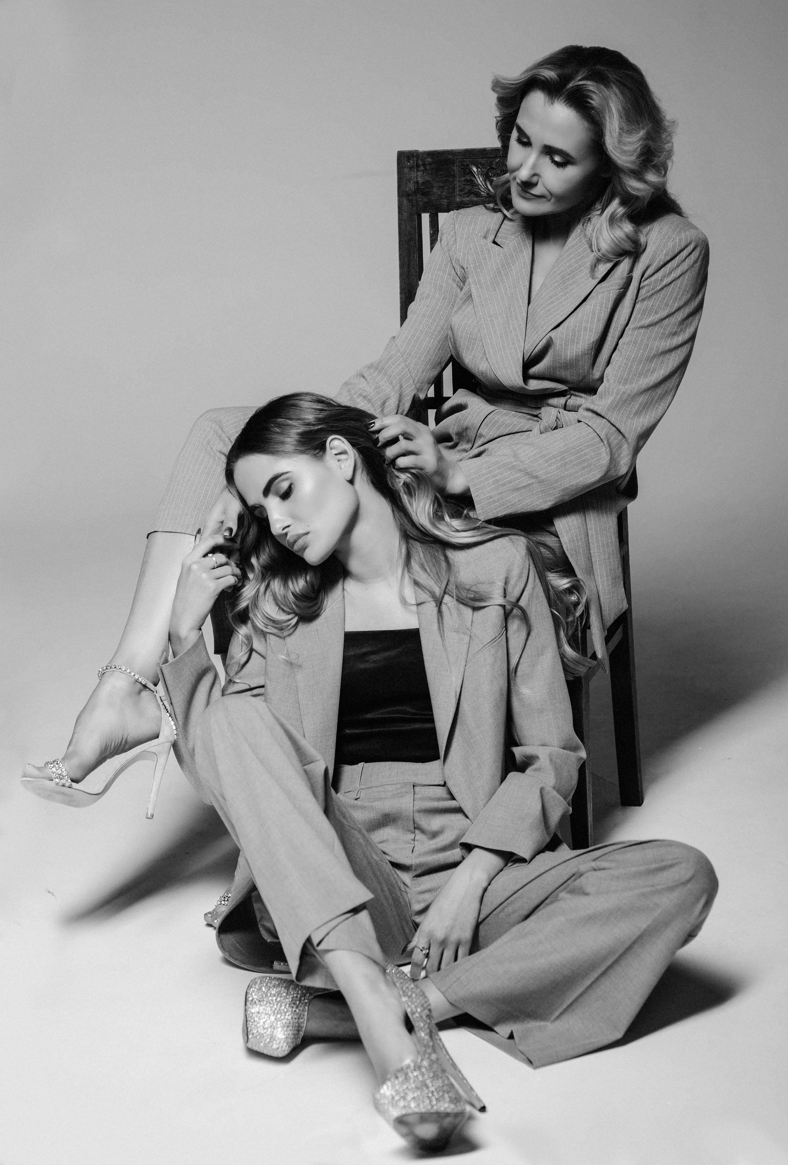 Мама и дочка Елена и Анастасия. Свадебный фотограф, портретный фотограф в Москве и Саратове Оксана Анциферова