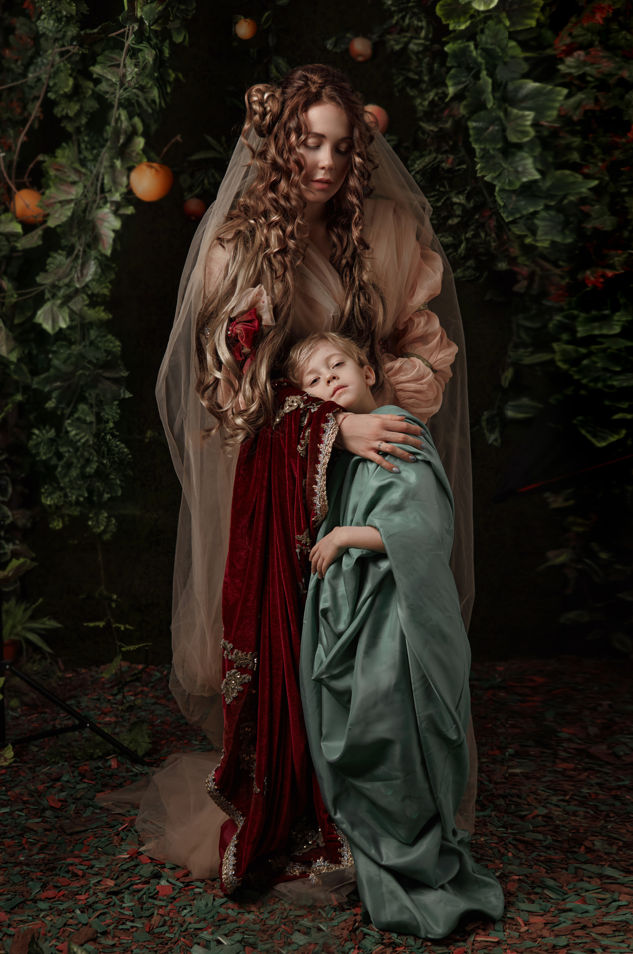 Образ под картину Боттичелли «Весна». Свадебный фотограф, портретный фотограф в Москве и Саратове Оксана Анциферова