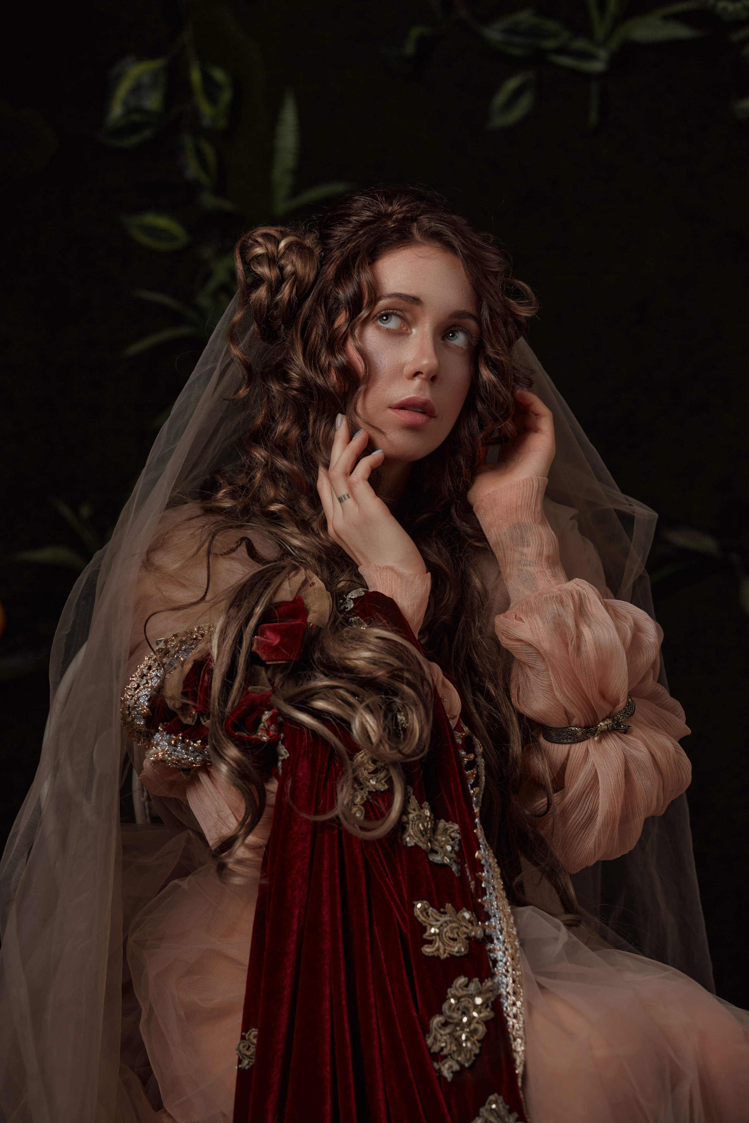 Образ под картину Боттичелли «Весна». Свадебный фотограф, портретный фотограф в Москве и Саратове Оксана Анциферова