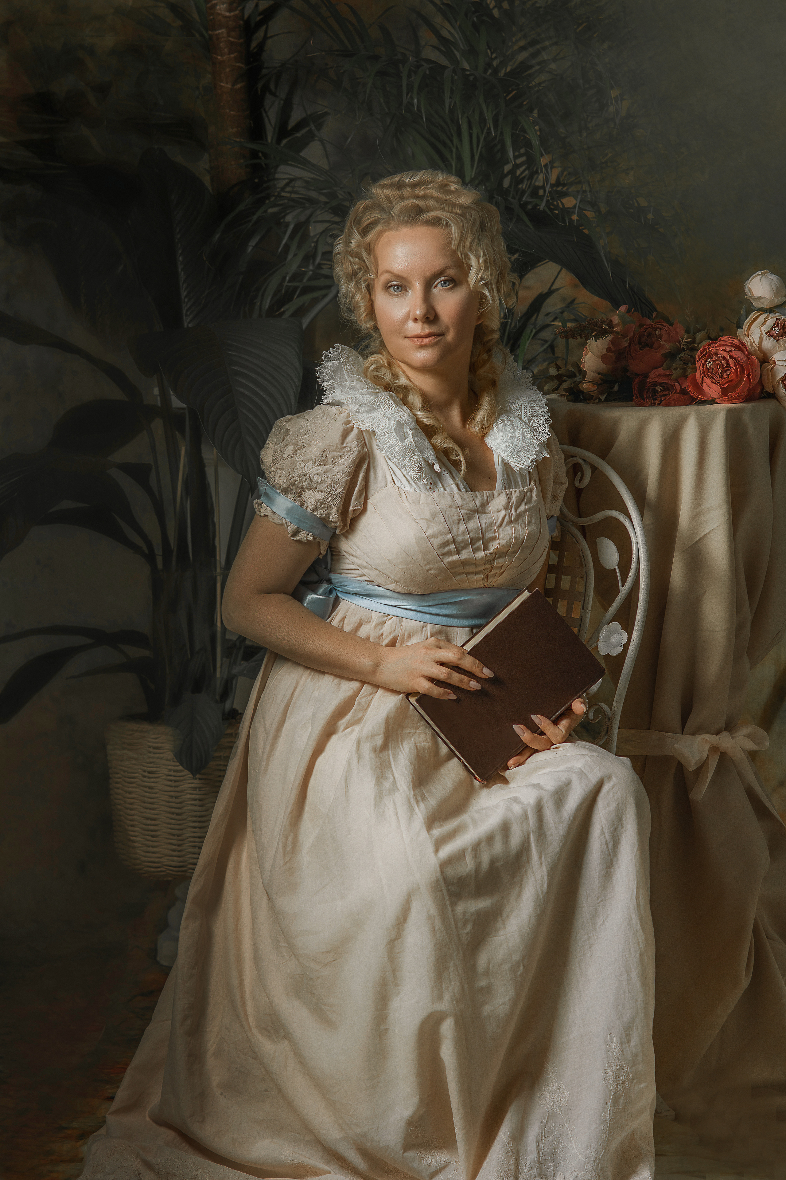Образ под картину Боровиковского «Лопухина». Свадебный фотограф, портретный фотограф в Москве и Саратове Оксана Анциферова