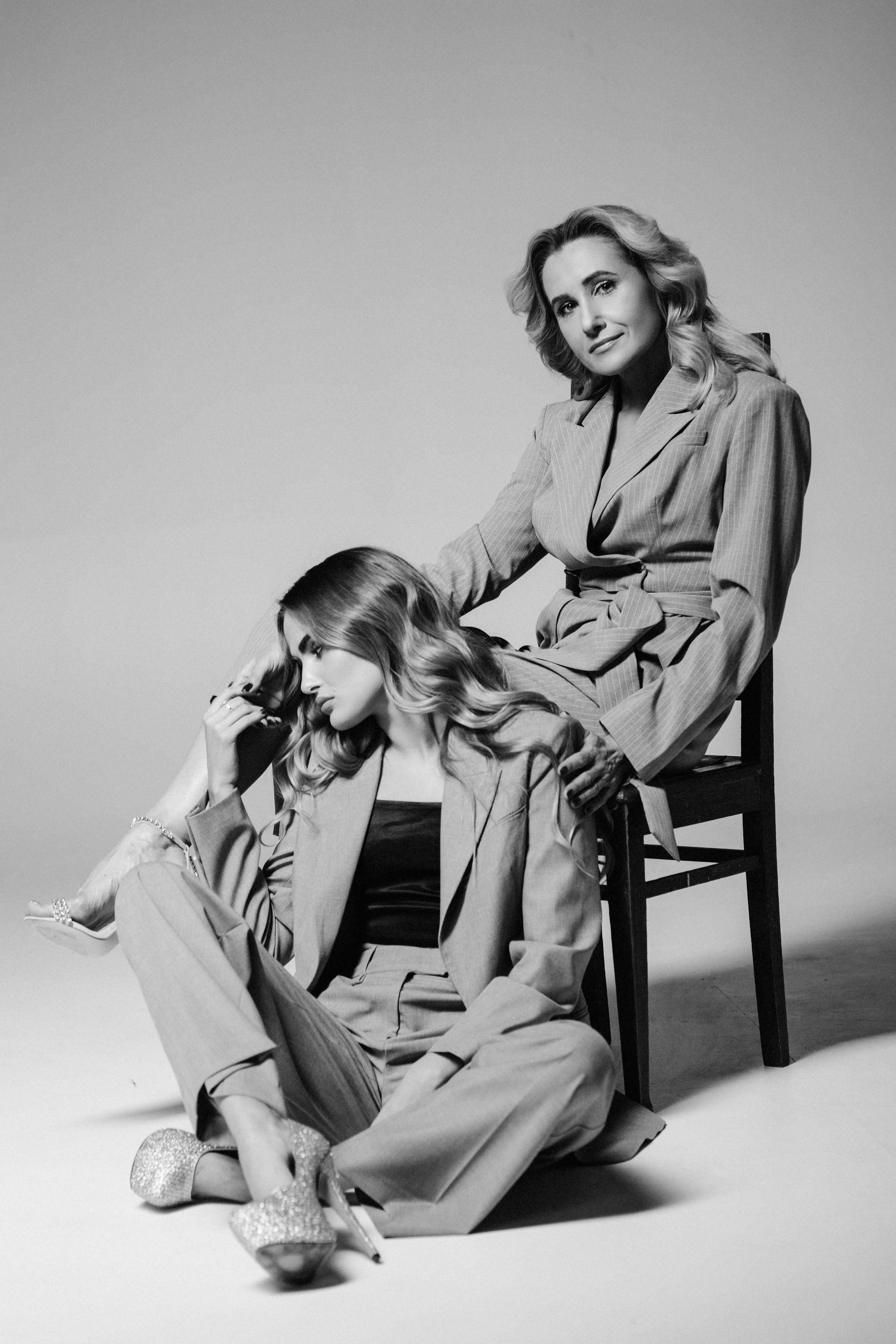 Мама и дочка Елена и Анастасия. Свадебный фотограф, портретный фотограф в Москве и Саратове Оксана Анциферова