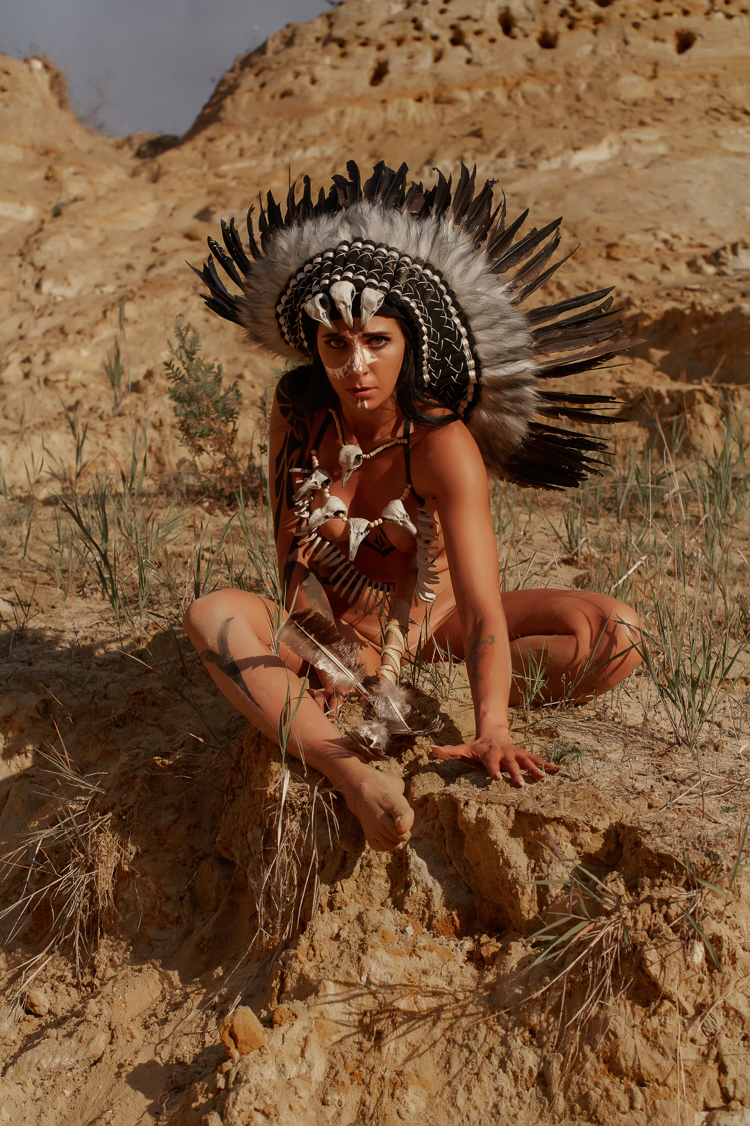 Девушка скво. Свадебный фотограф, портретный фотограф в Москве и Саратове Оксана Анциферова