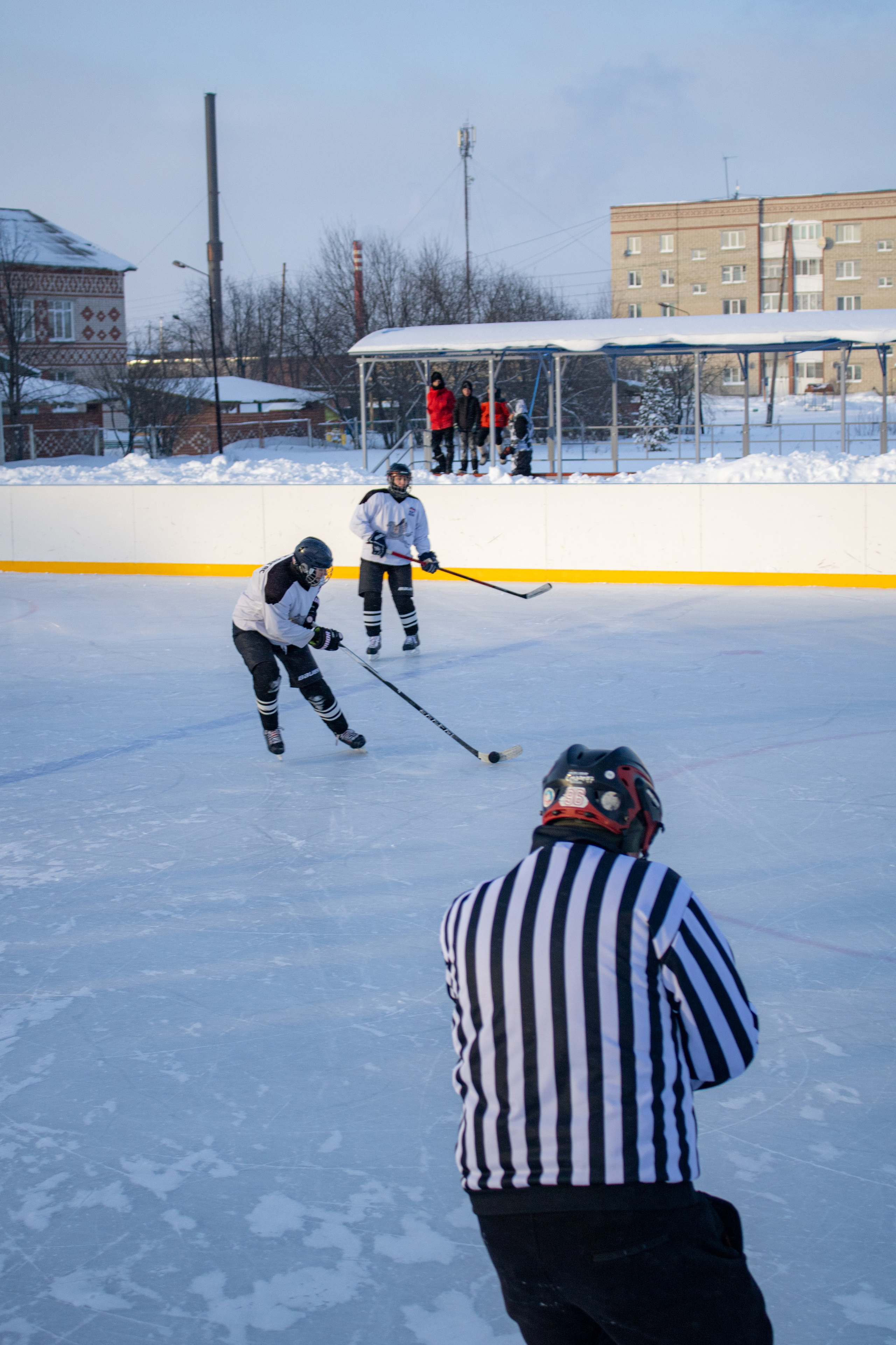 Хоккей г.п Атиг-г.п Дружинино