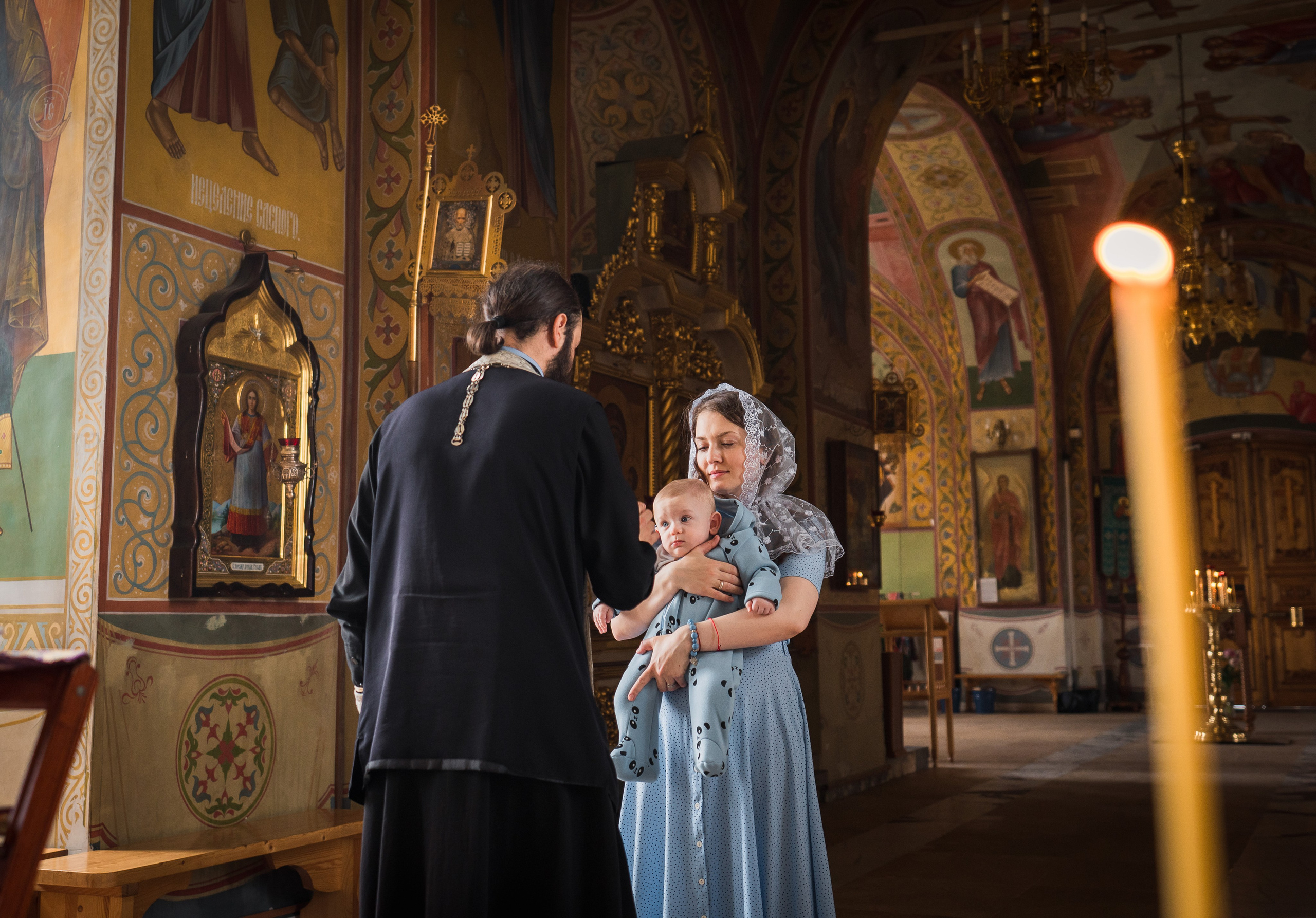 Крещение. Свадебный фотограф Вера Климова