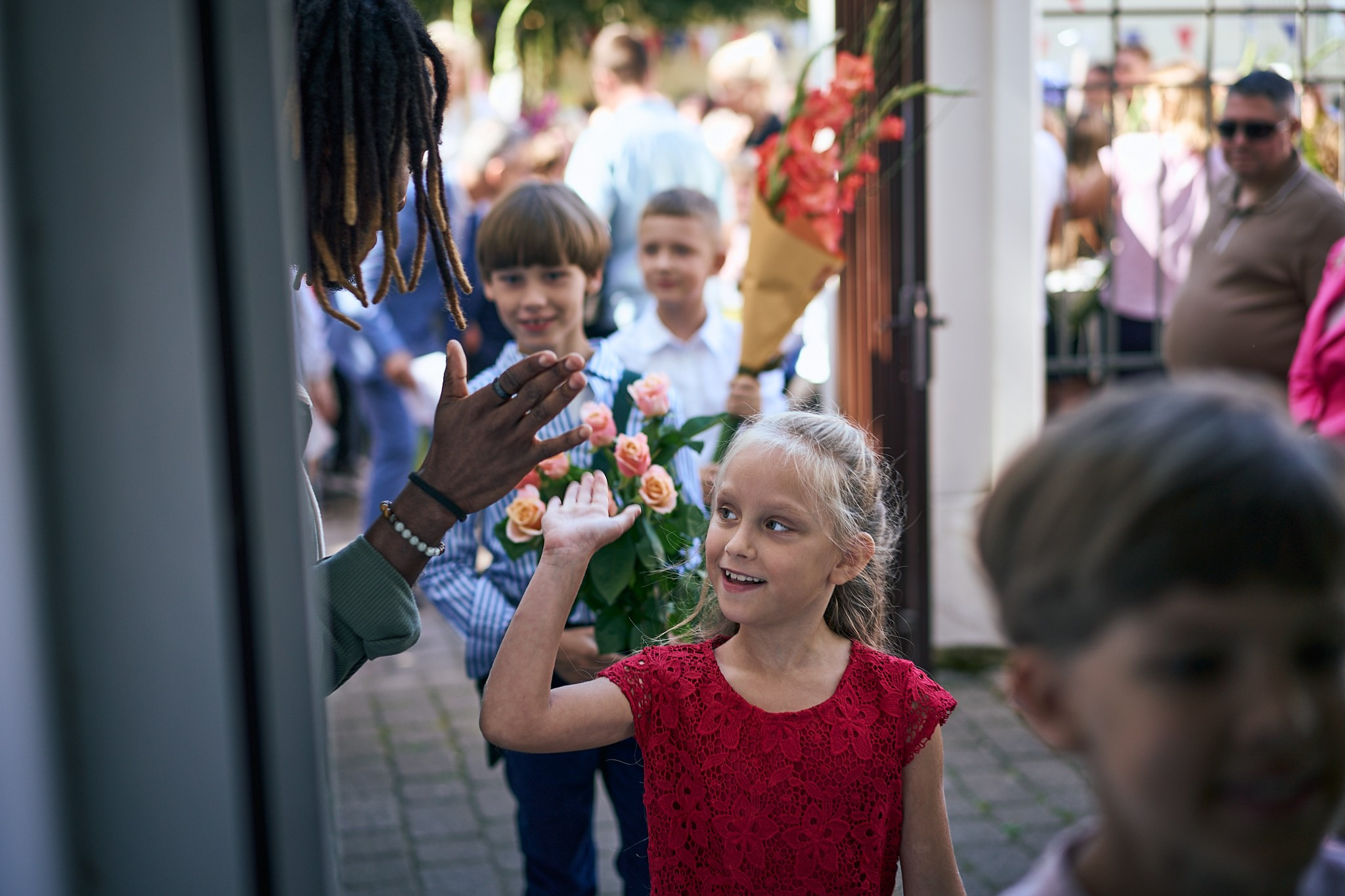 Lycée International Français de Vilnius (Back to School Celebration). Photographer in Vilnius