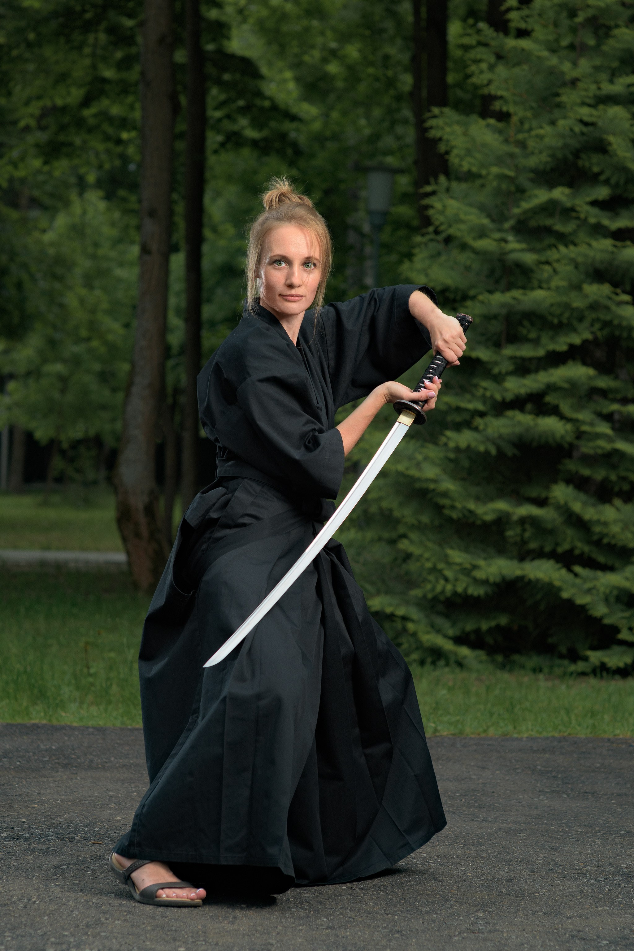 Летние тренировочные боры Школы Боевых Искусств «МОН» 2022 г. Надежда, катана