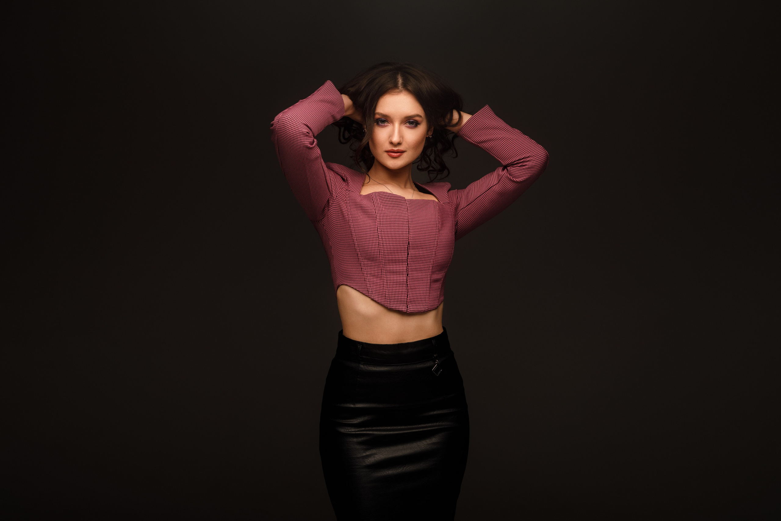 Съемка в студии на циклораме с Анастасией для «себя»