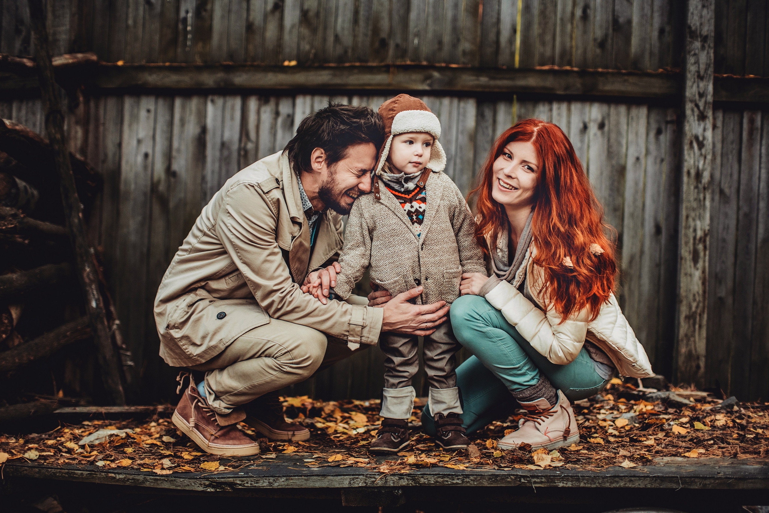 Осенняя семейная фотосессия