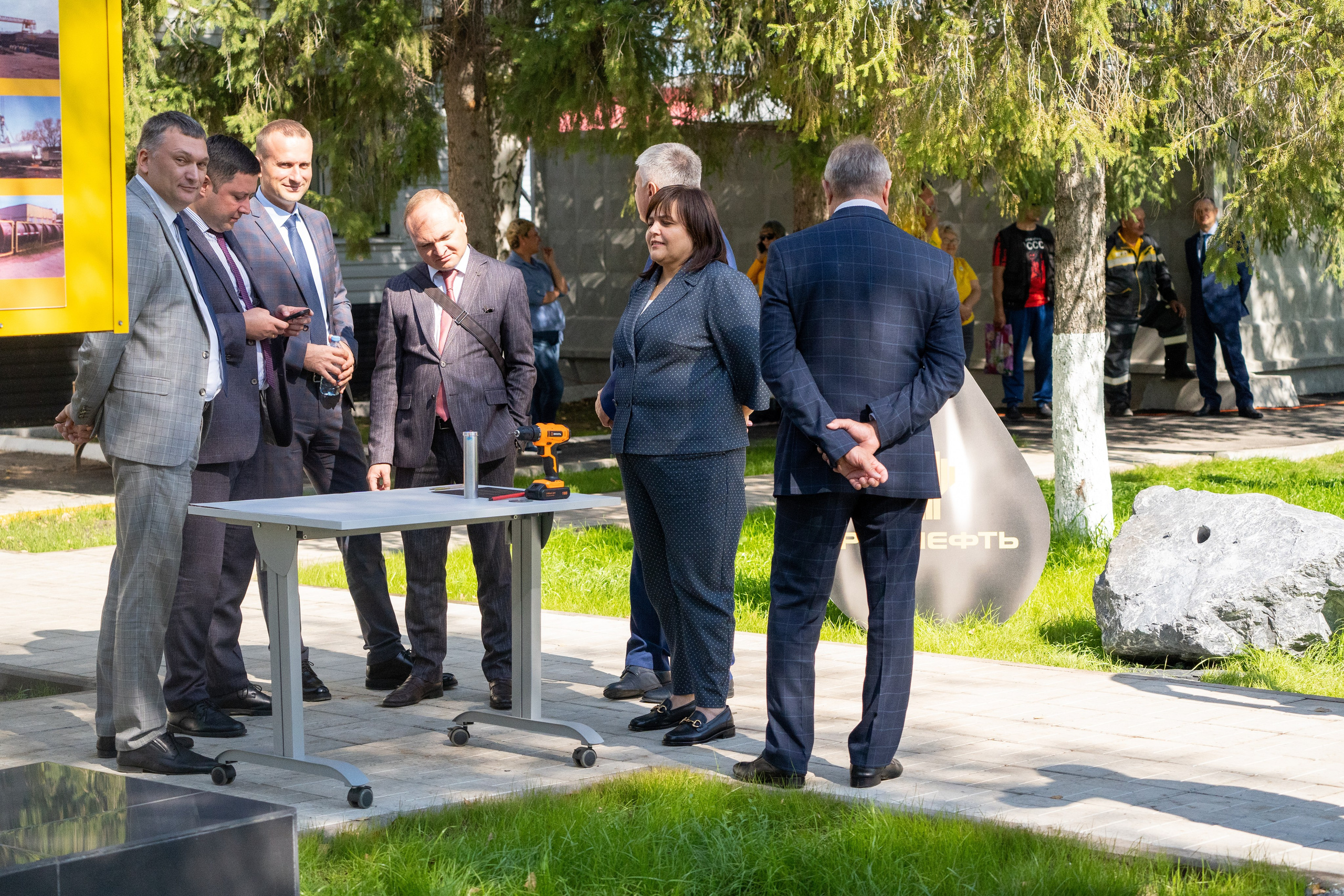 Открытие сквера Снабженца. Фотограф в Самаре Иван Булатов