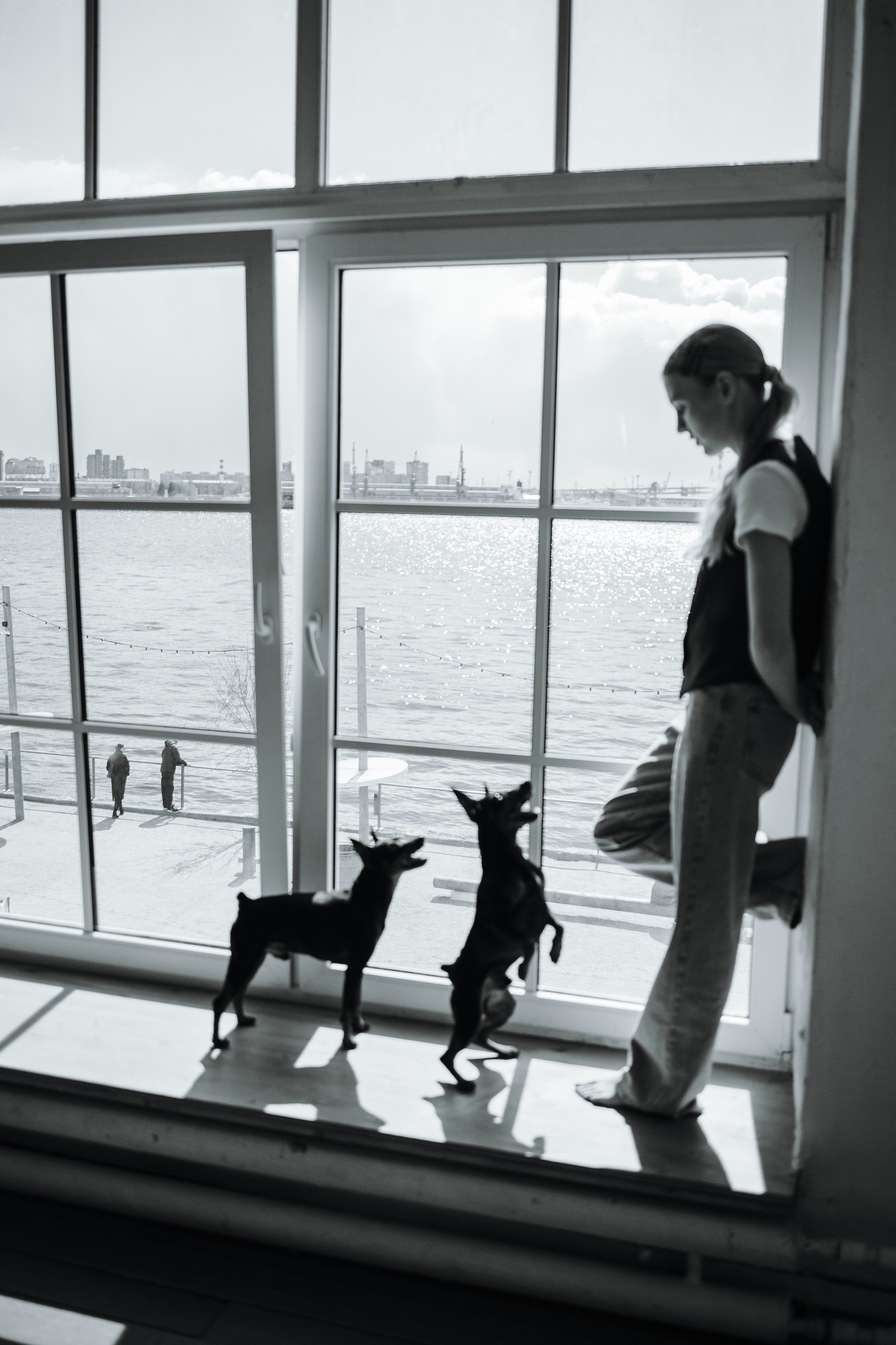 Катя и ее мальчики. Фотограф — Анималист | Санкт-Петербург