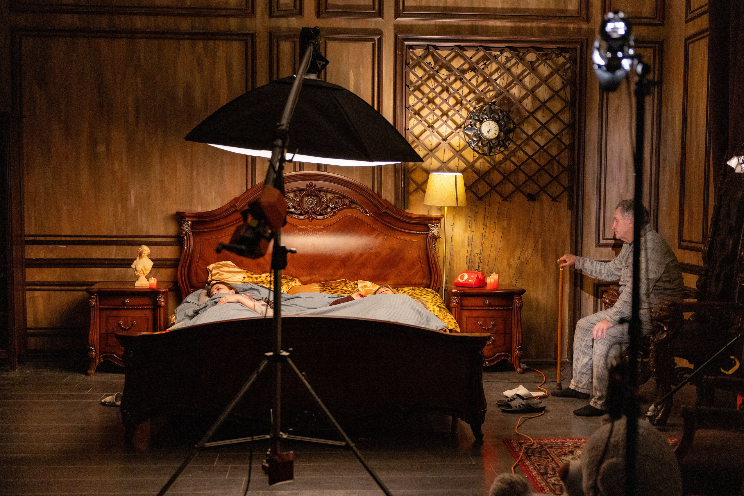 Киносъемки «Спящие красавицы». Фотограф/видеограф в Санкт-Петербурге Динара Гольдина