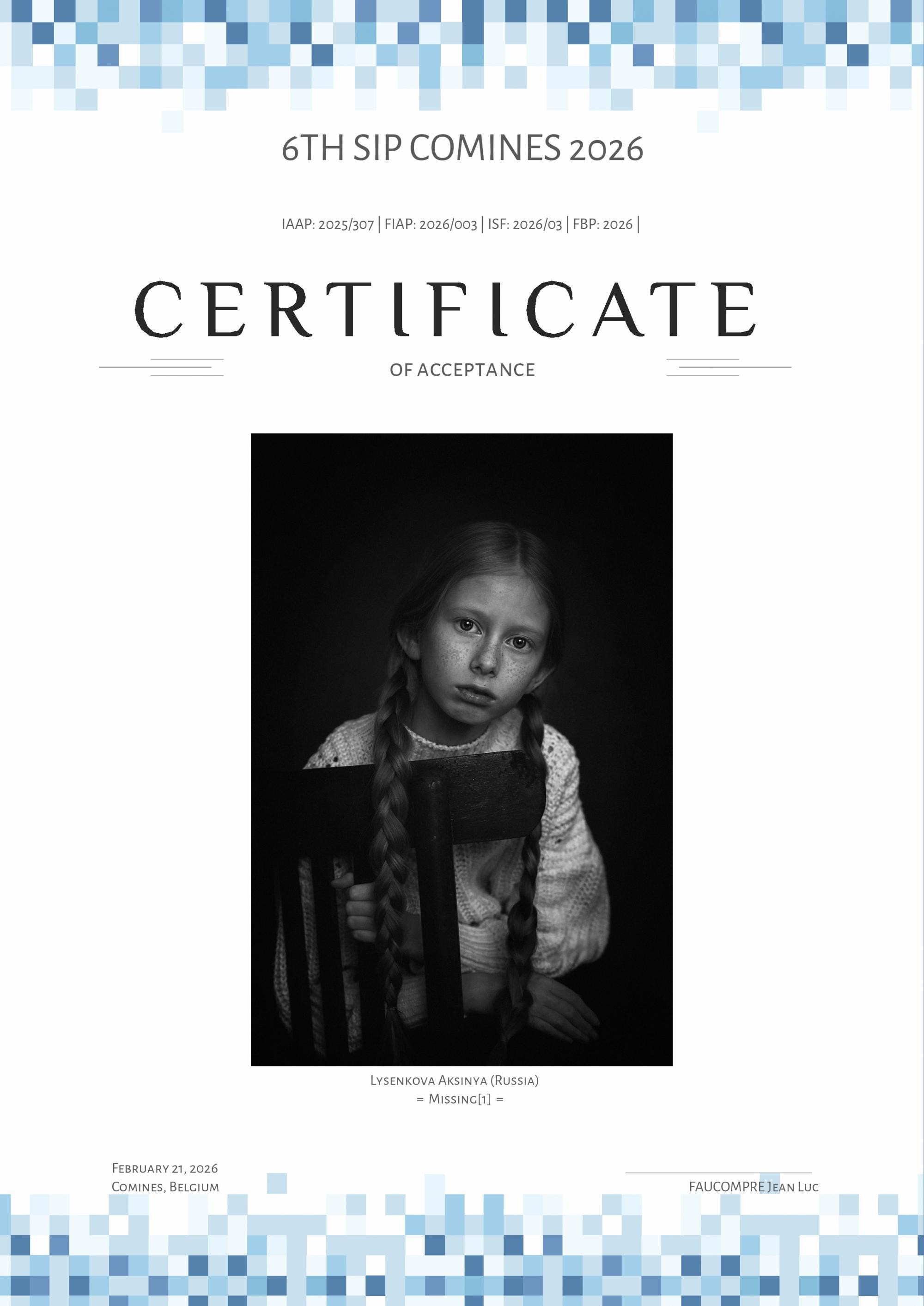 Дипломы. Детский, семейный фотограф в Ижевске и Москве Аксинья Лысенкова ADEN