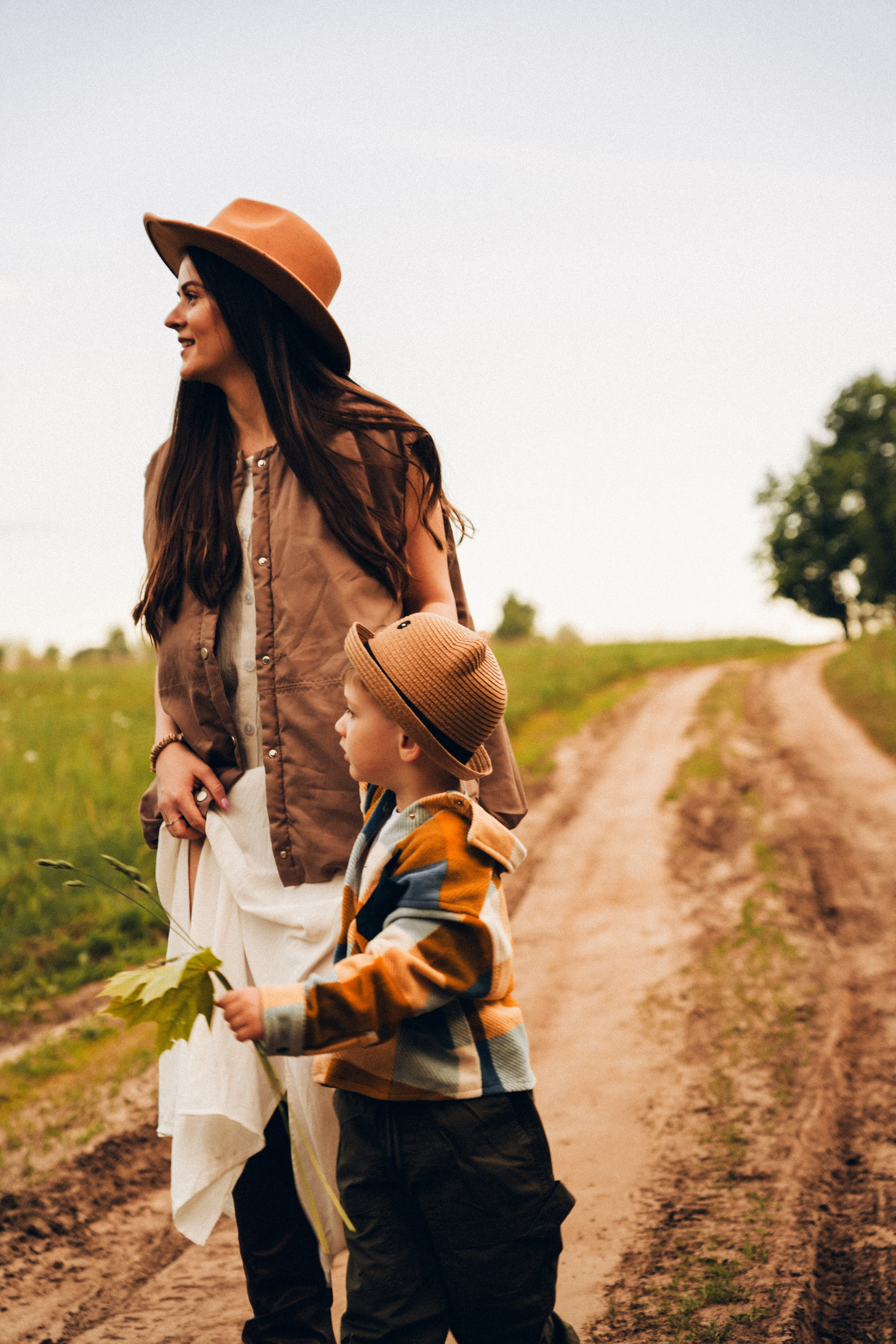 Семейная съемка на закате
