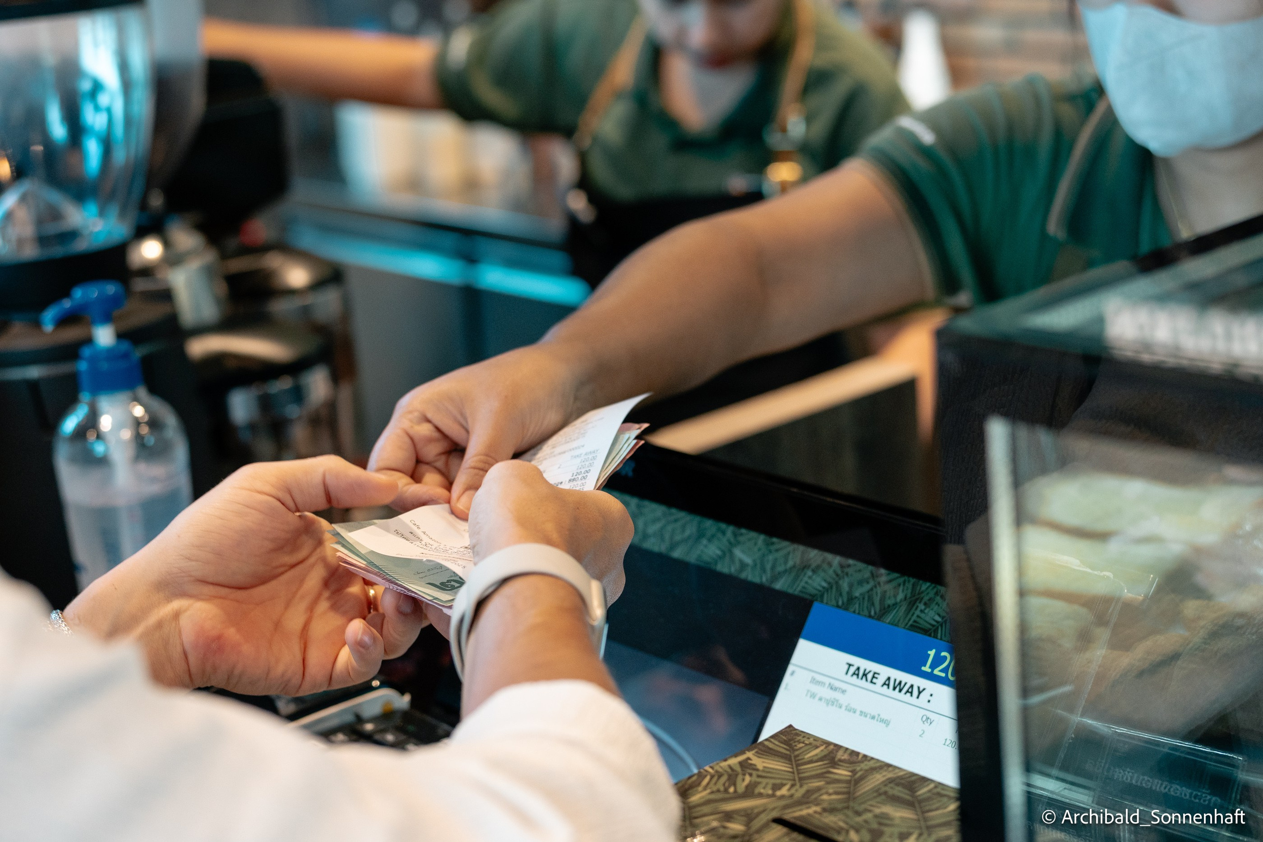 Thai monk. Photographer in Guangzhou, China. Archibald Sonnenhaft