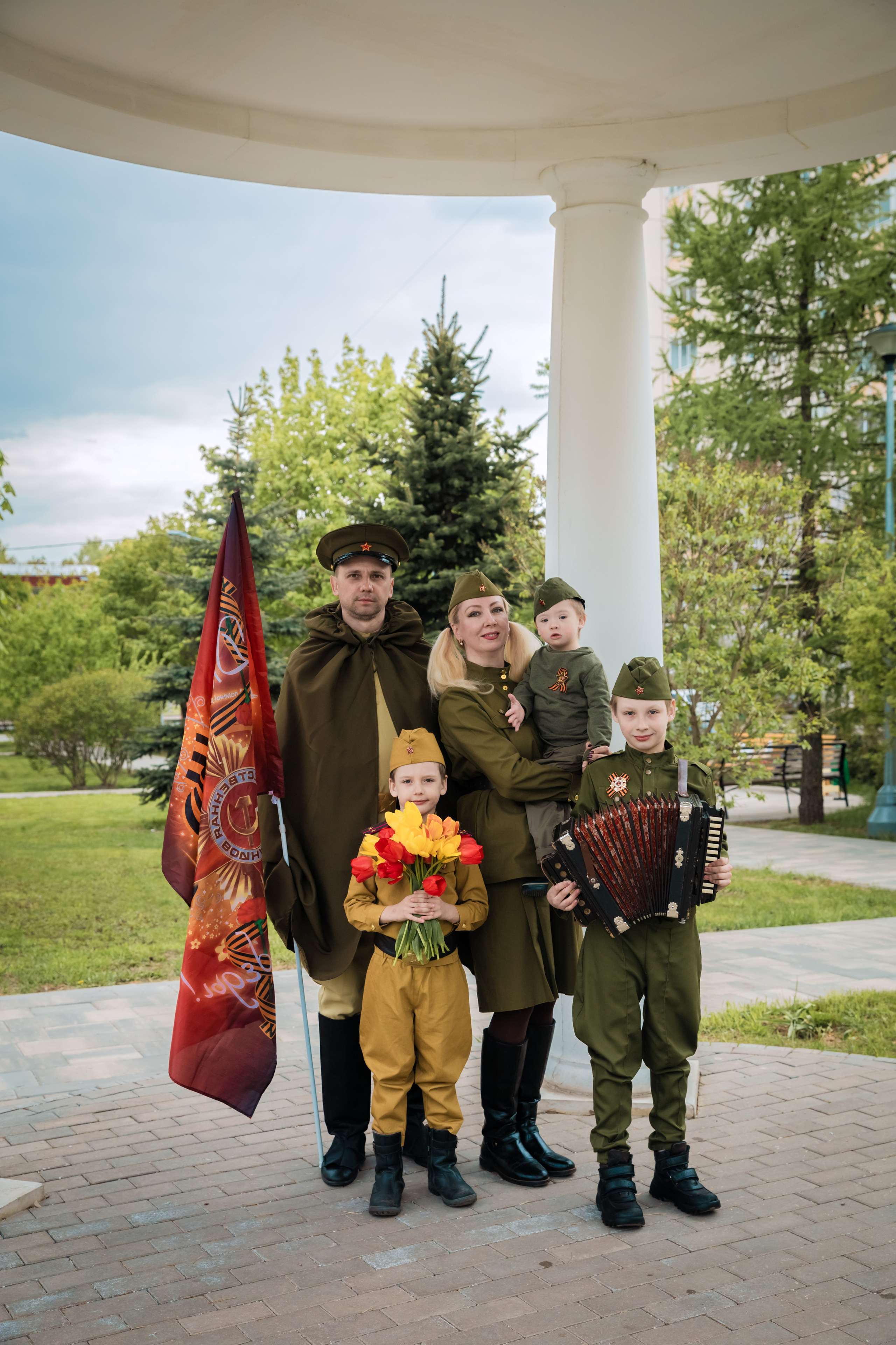День Победы. Семейный и детский фотограф в Москве и МО Крюкова Надежда