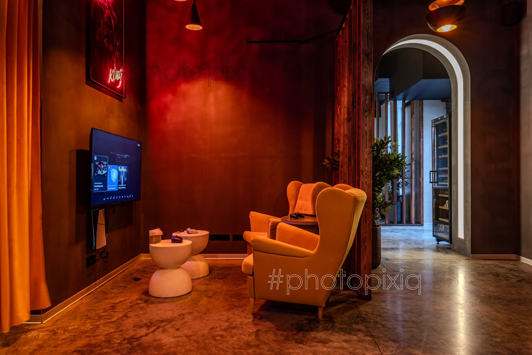 Интерьерная фотосъёмка кальянной POINT HOOKAH. Интерьерная съёмка и виртуальные туры — Интерьерный фотограф Кузнецов Сергей (photopixiq)