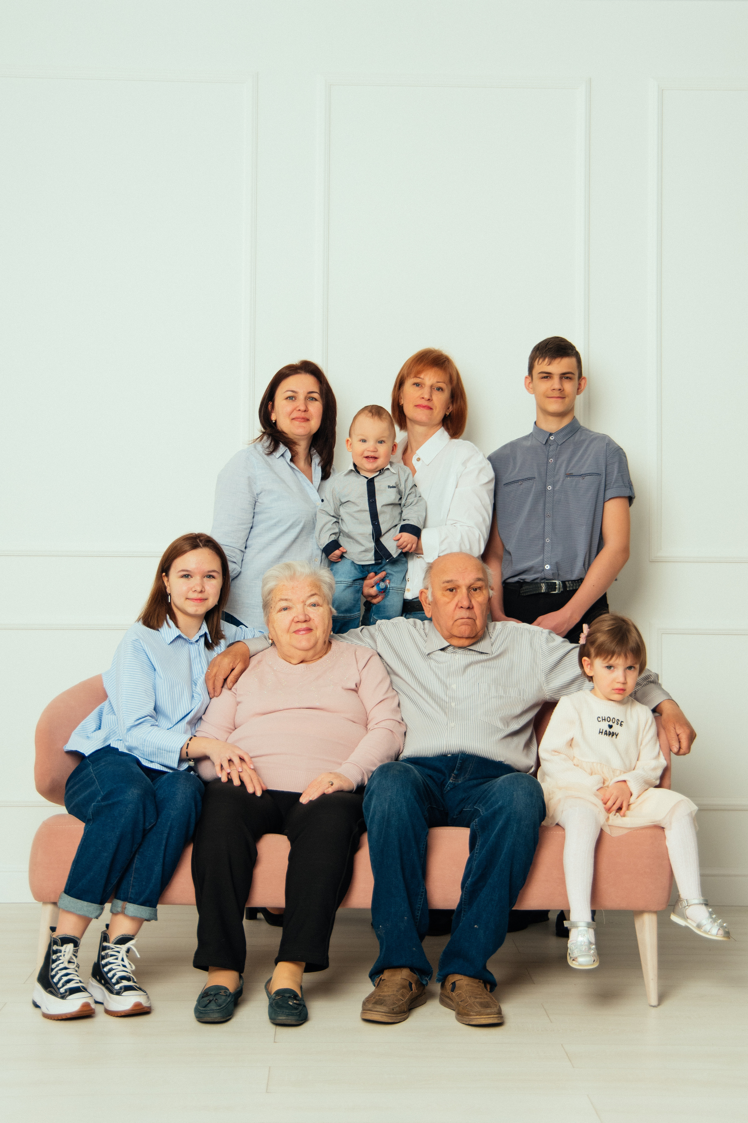 Три поколения одной семьи. Семейный фотограф Пятигорск, Кисловодск, Эльбрус. Марина Вяликова