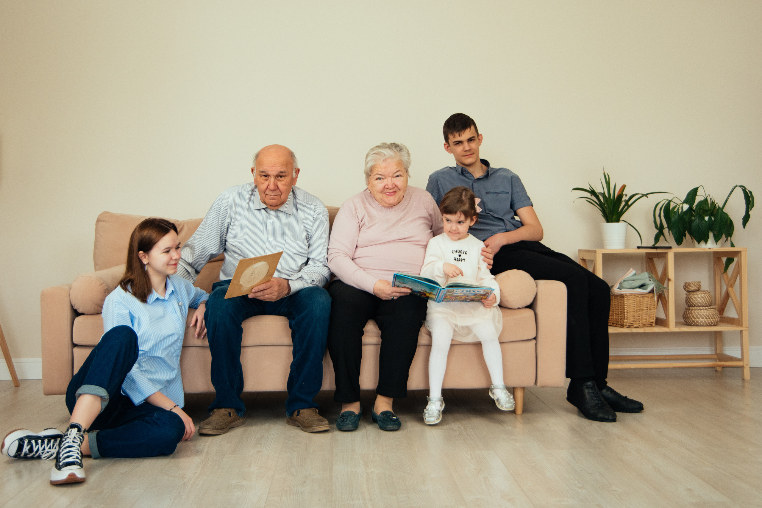 Три поколения одной семьи. Семейный фотограф Пятигорск, Кисловодск, Эльбрус. Марина Вяликова