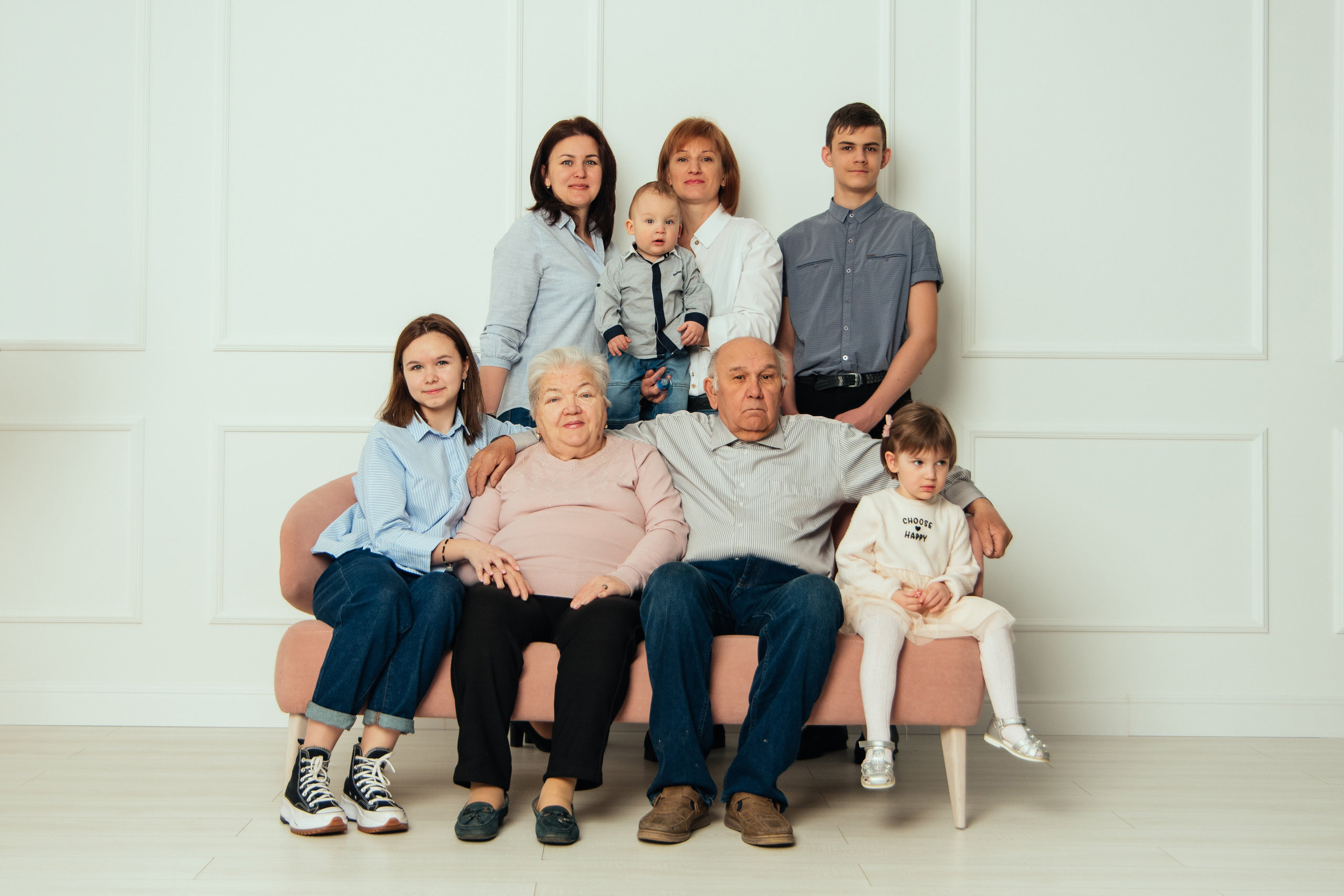 Три поколения одной семьи. Семейный фотограф Пятигорск, Кисловодск, Эльбрус. Марина Вяликова